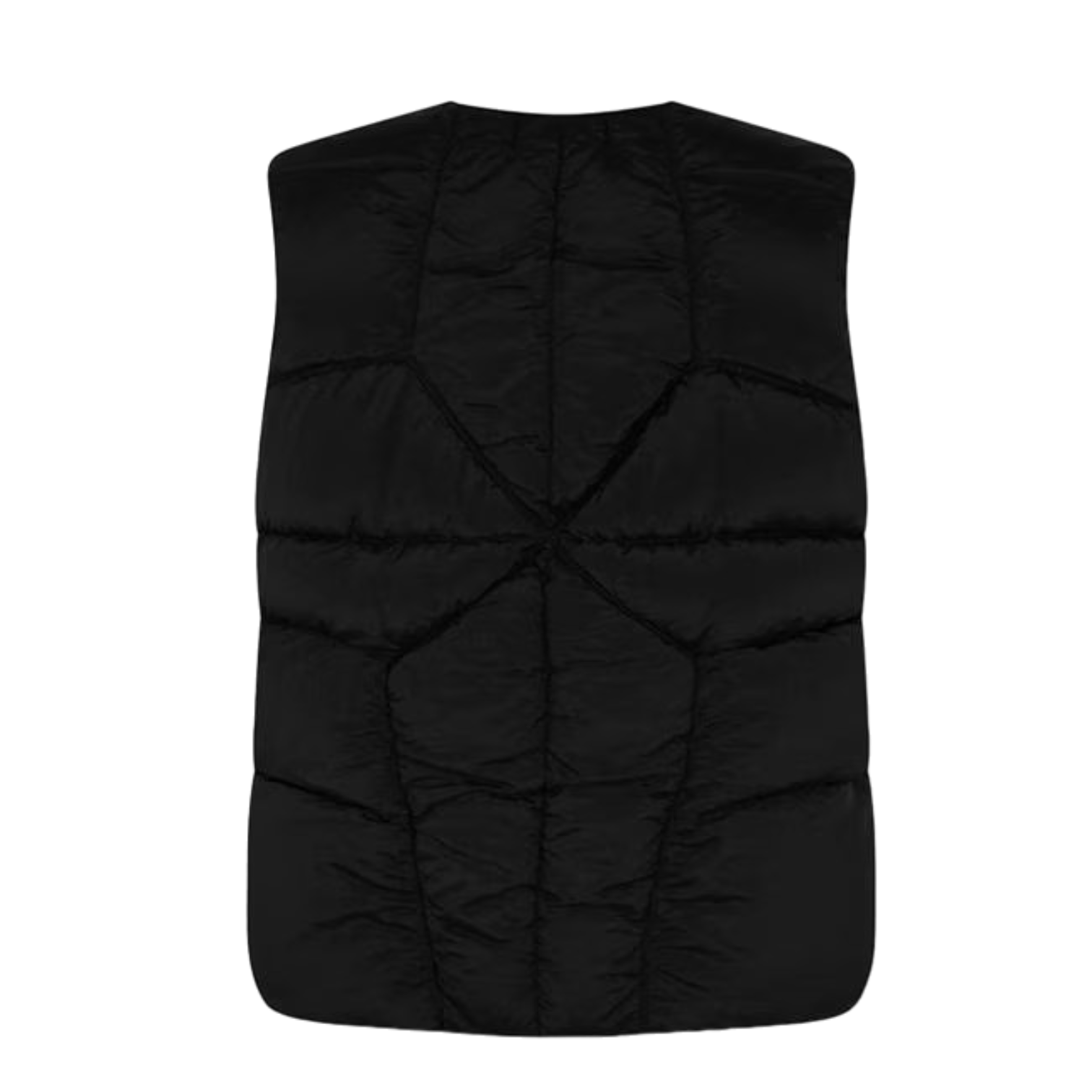 LUXURY HUB STONE ISLAND QUILTED COMPASS GILET