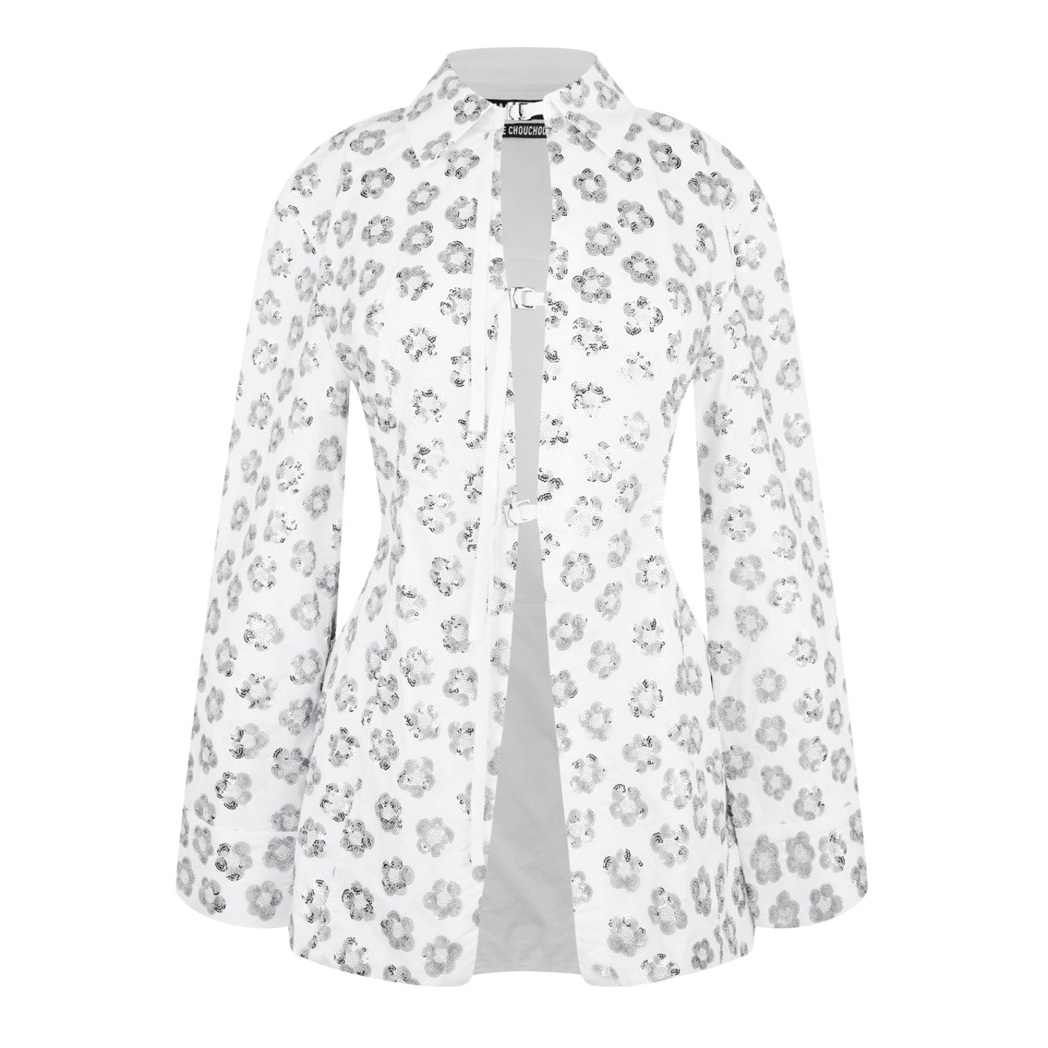 LUXURY HUB JACQUEMUS LA LAVOIR BRODÉE RIBBON SHIRT