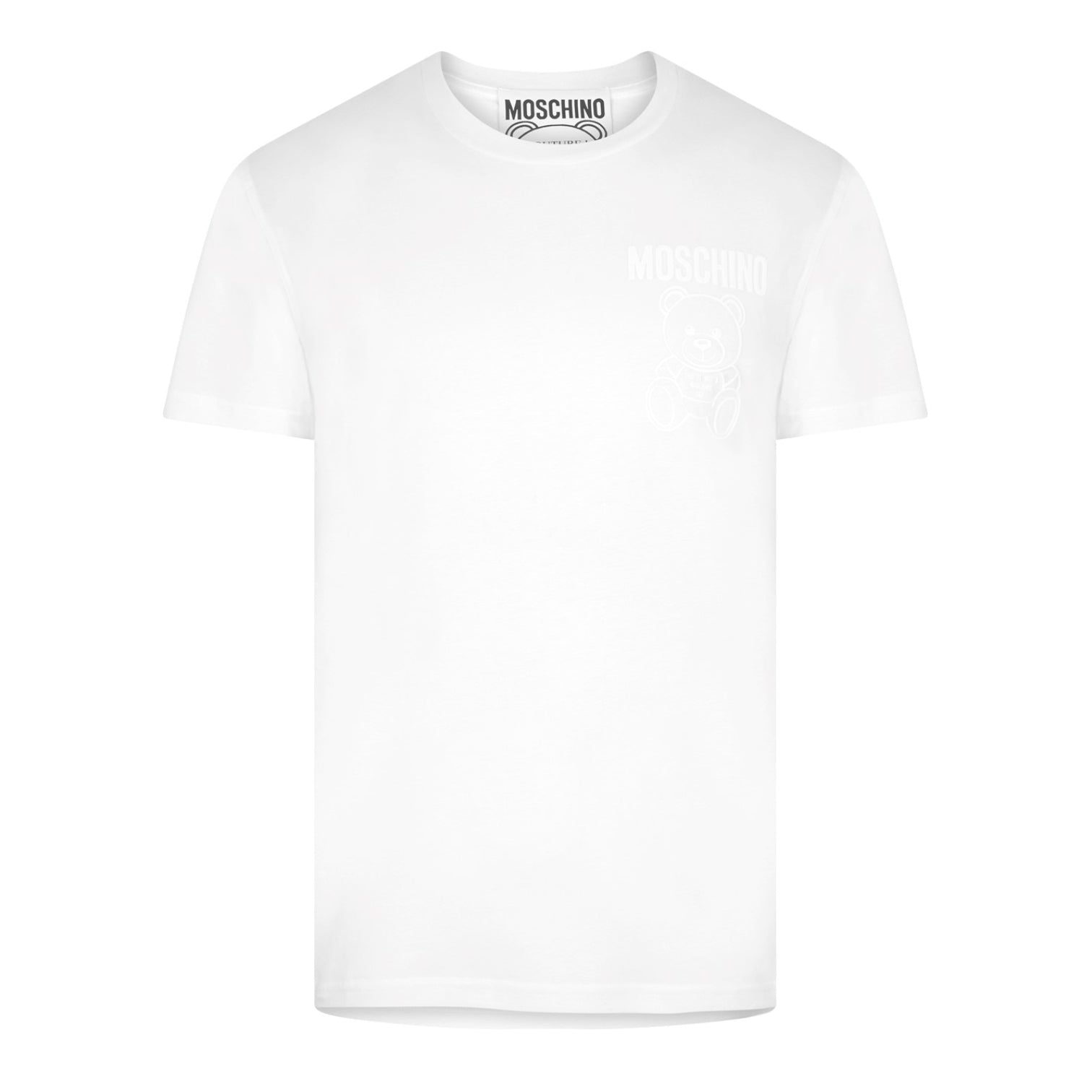 LUXURY HUB MOSCHINO TEDDY BEAR LOGO TEE