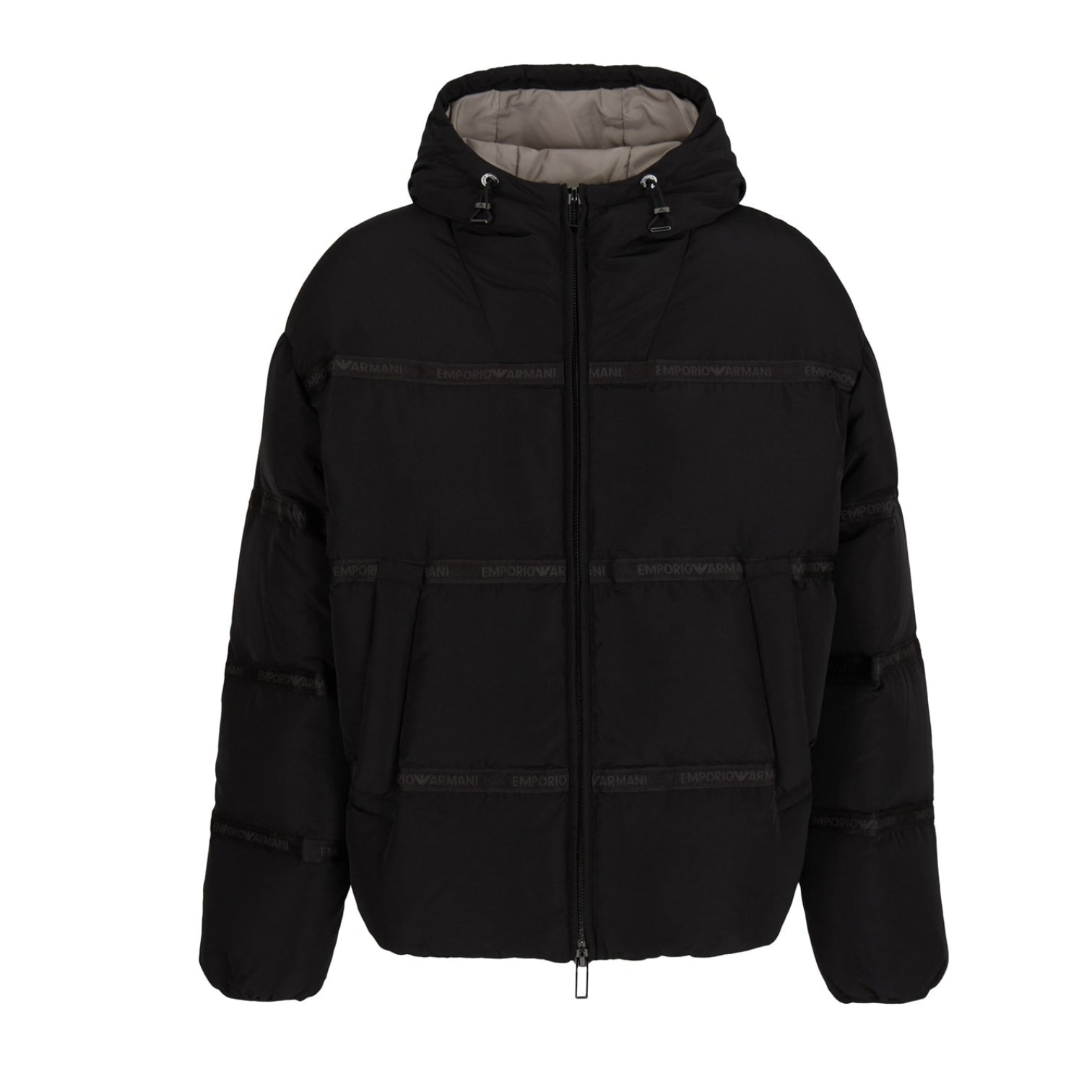 LUXURY HUB EMPORIO ARMANI TAPE DOWN JACKET