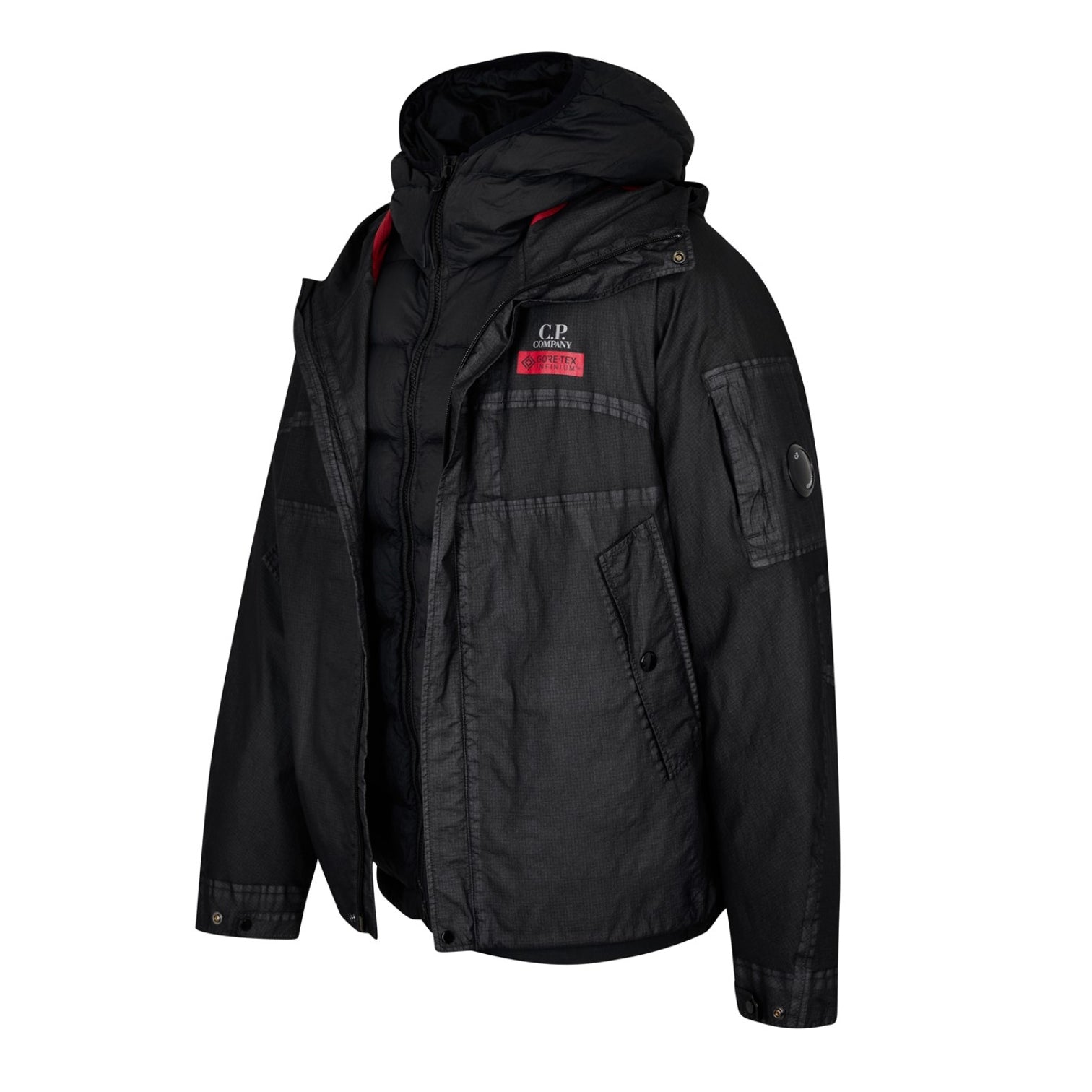 LUXURY HUB CP COMPANY GORE G-TYPE HOODED JACKET