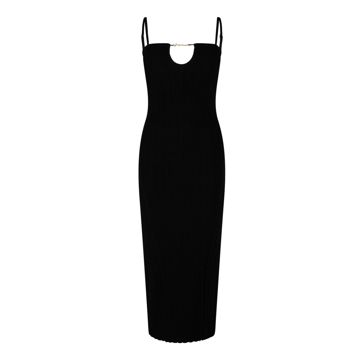 LUXURY HUB JACQUEMUS LA SIERRA BODYCON MAXI DRESS