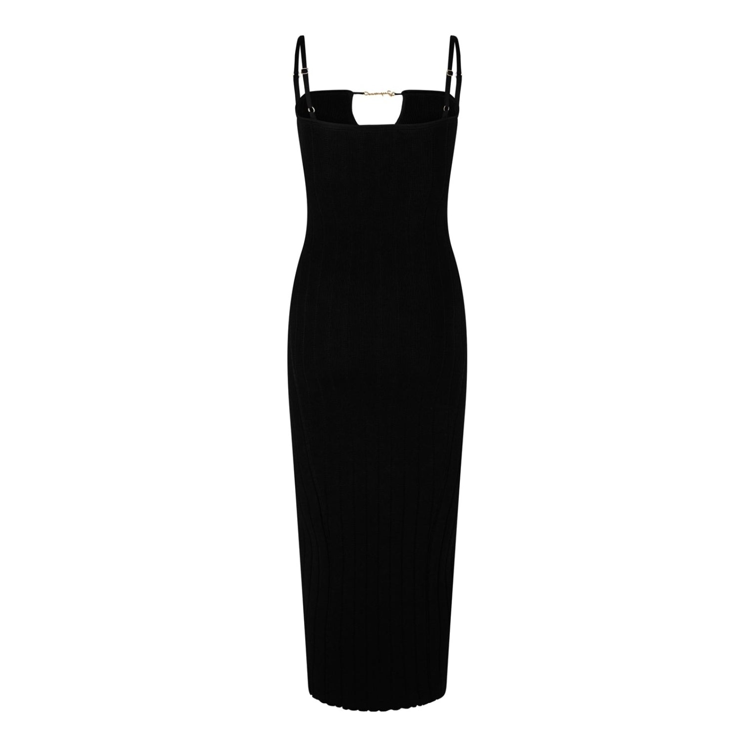 LUXURY HUB JACQUEMUS LA SIERRA BODYCON MAXI DRESS