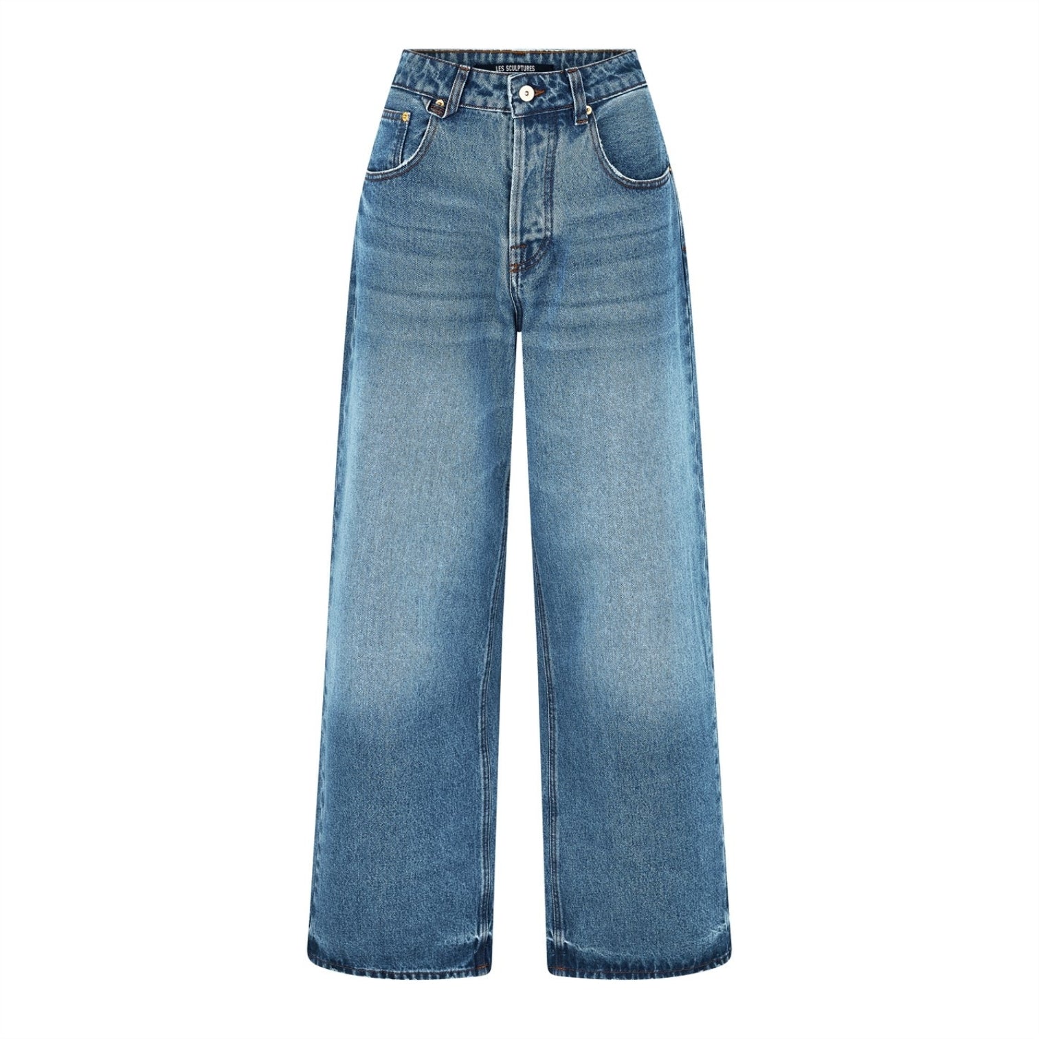 LUXURY HUB JACQUEMUS LE NIMES MID RISE WIDE JEANS