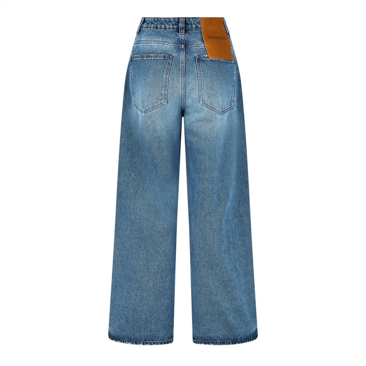 LUXURY HUB JACQUEMUS LE NIMES MID RISE WIDE JEANS