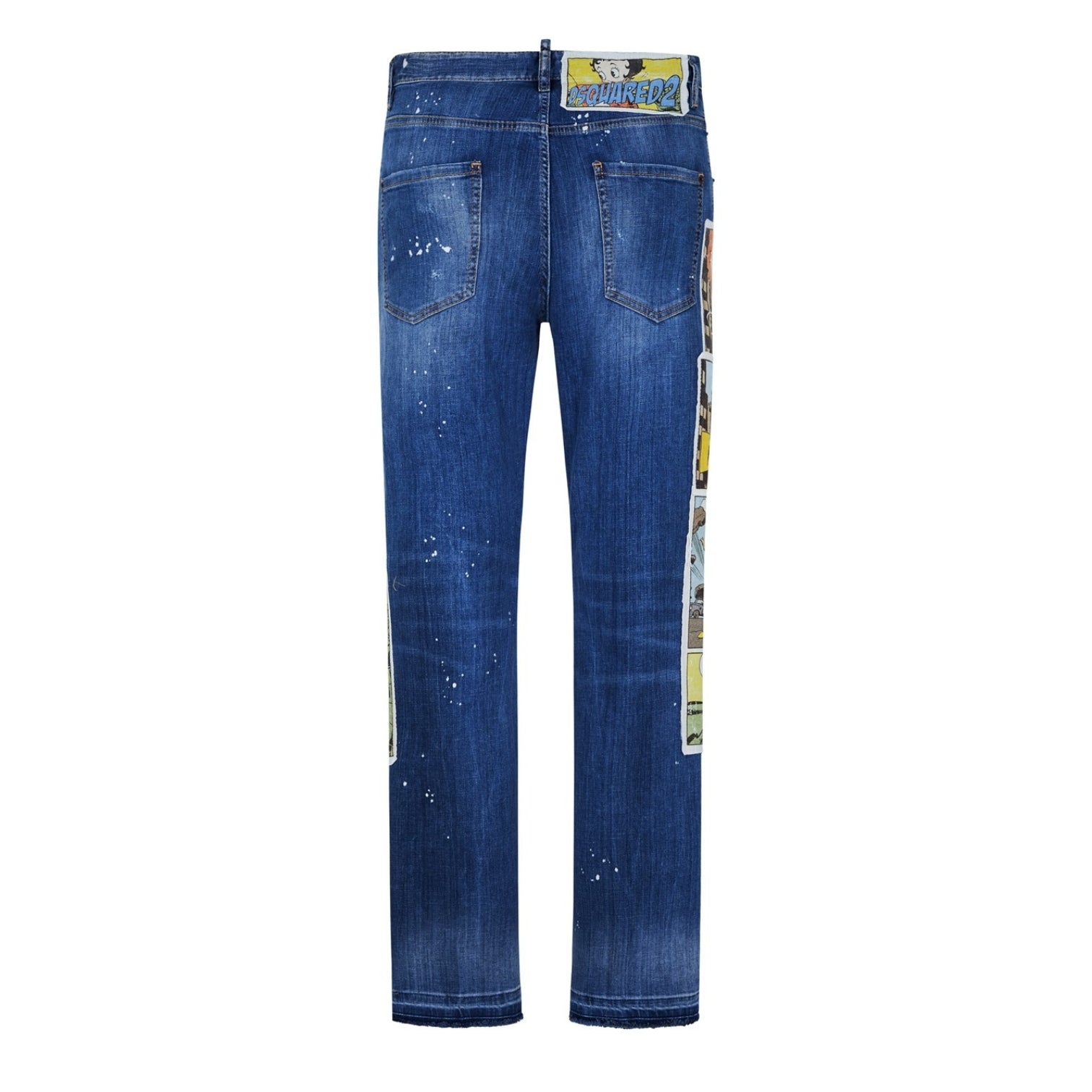 LUXURY HUB DSQUARED2 BOOP WASH 642 JEANS