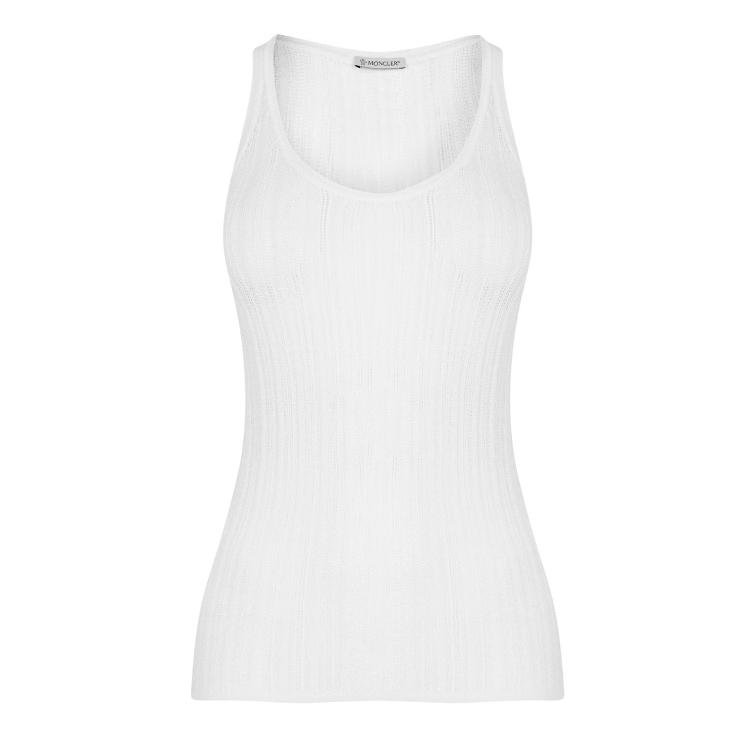 LUXURY HUB MONCLER EMBROIDERED LOGO TANK