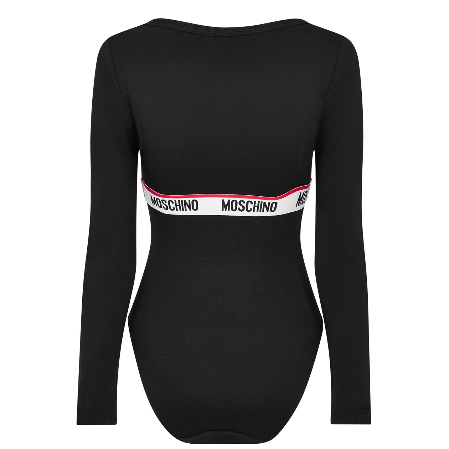 LUXURY HUB MOSCHINO LONG SLEEVE TAPE BODYSUIT