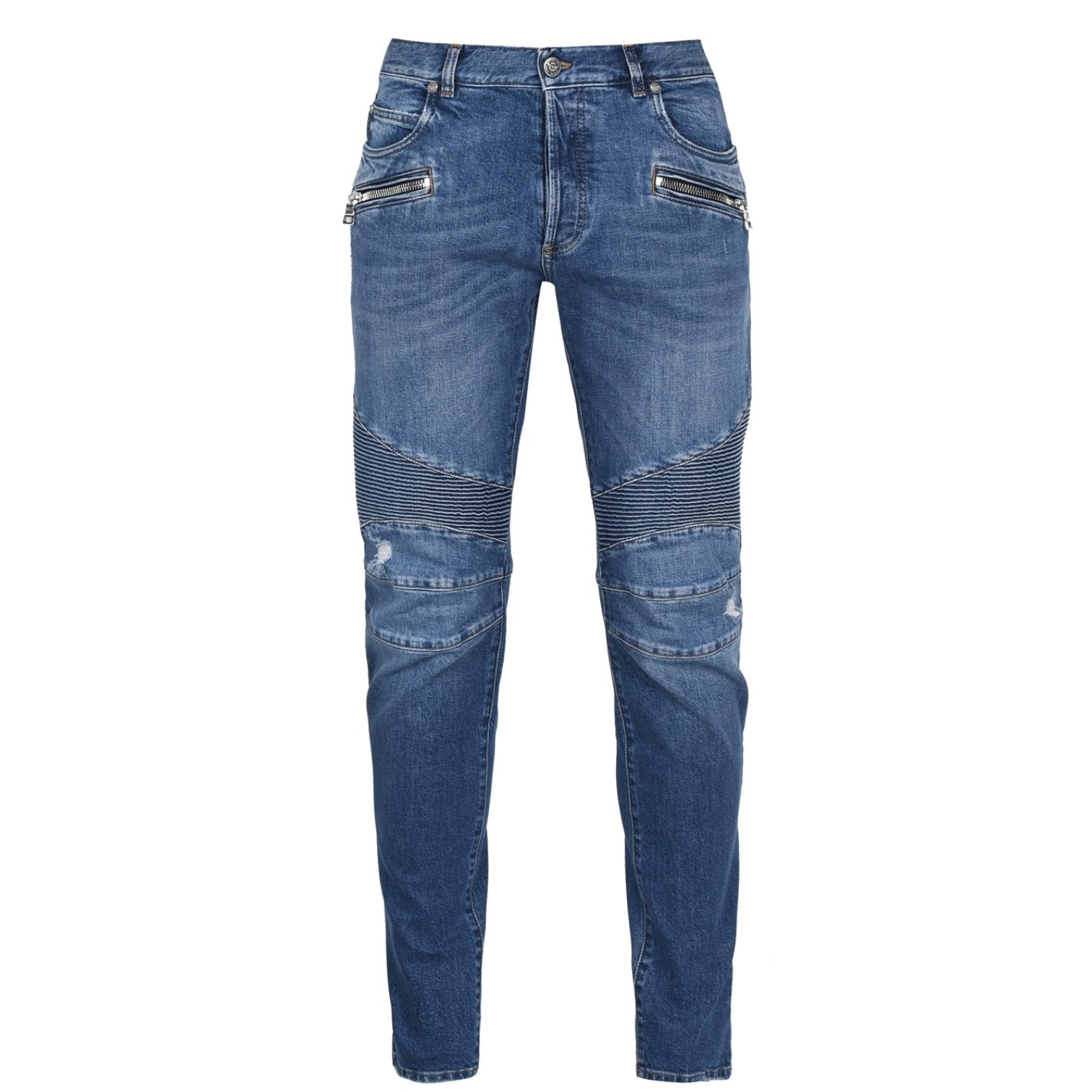 LUXURY HUB BALMAIN RIBBED JEANS