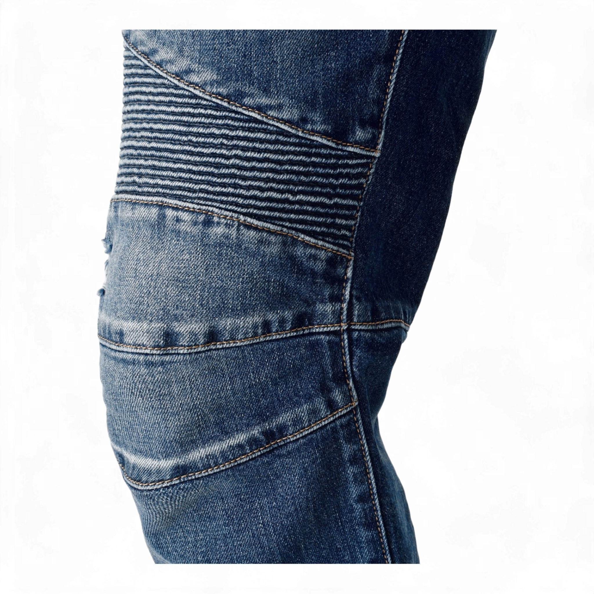 LUXURY HUB BALMAIN RIBBED JEANS