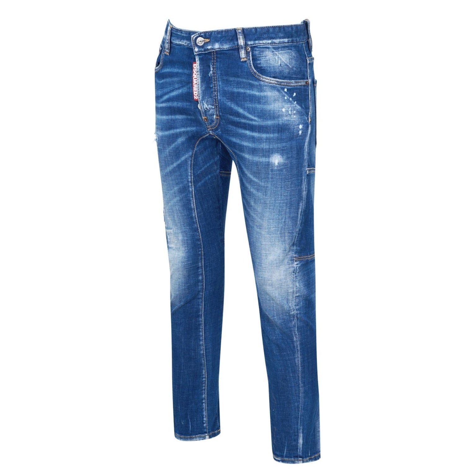 LUXURY HUB DSQUARED2 TIDY BIKER SLIM JEANS