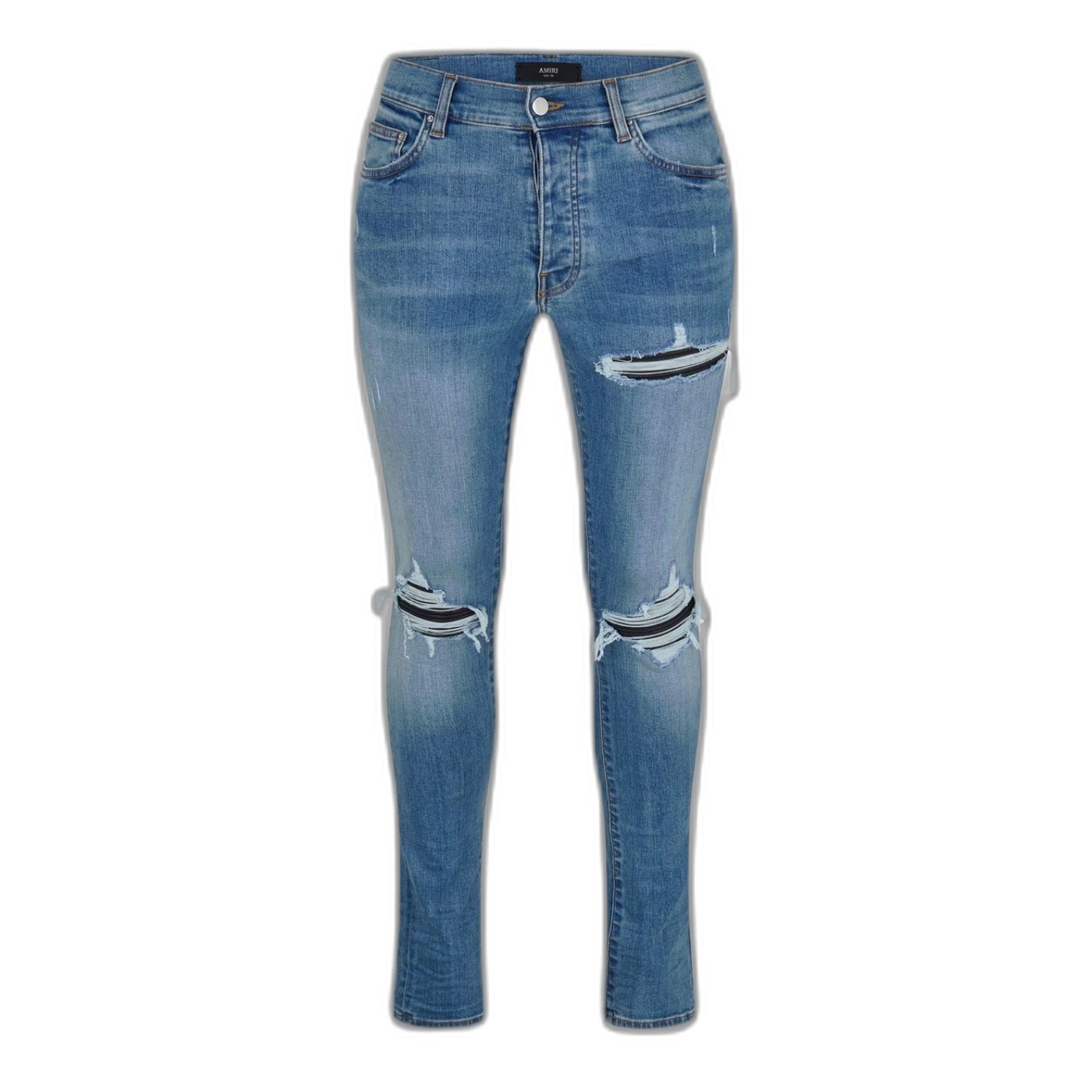 LUXURY HUB AMIRI MX-1 DISTRESSED JEANS
