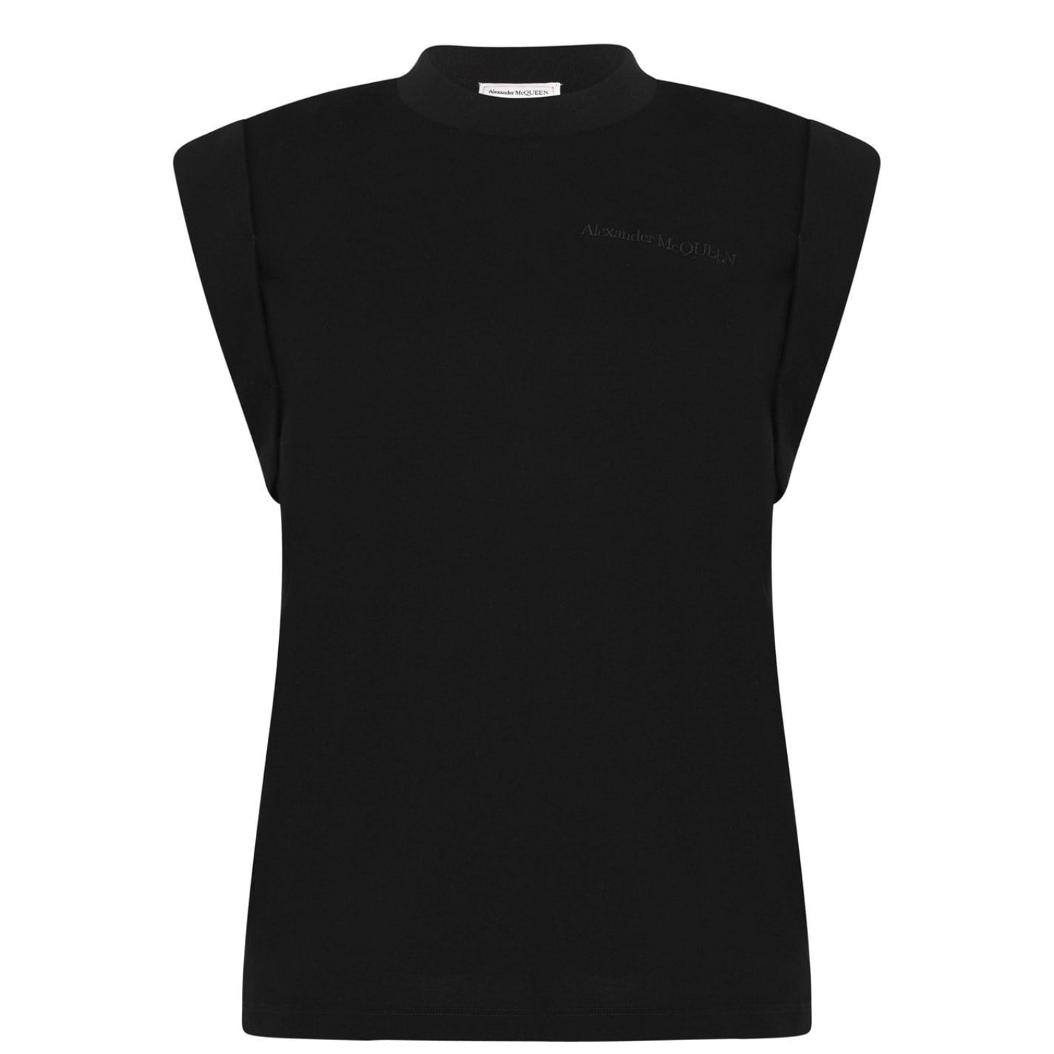 LUXURY HUB ALEXANDER MCQUEEN SMALL LOGO TOP