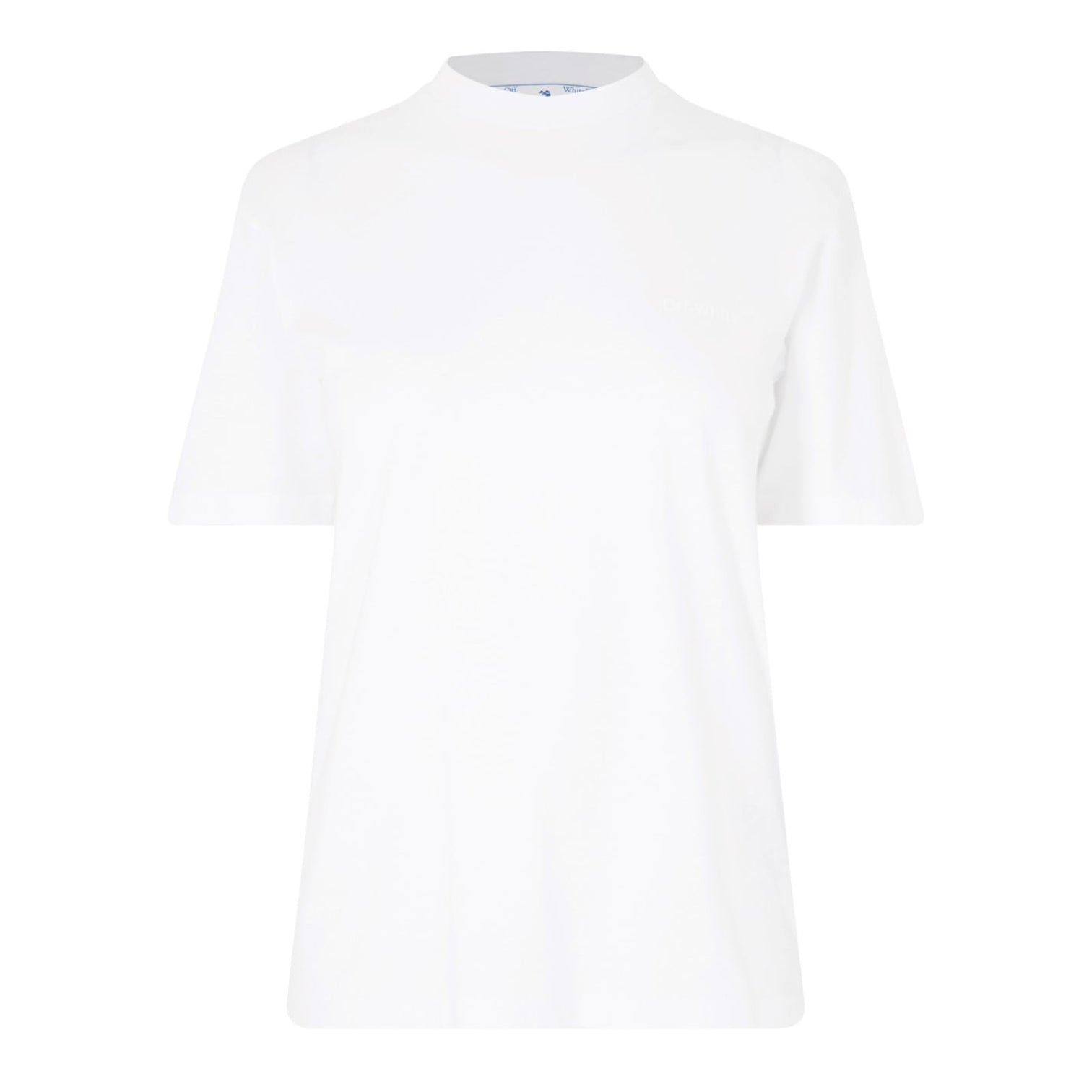 LUXURY HUB OFF WHITE DIAGONAL LOGO TOP