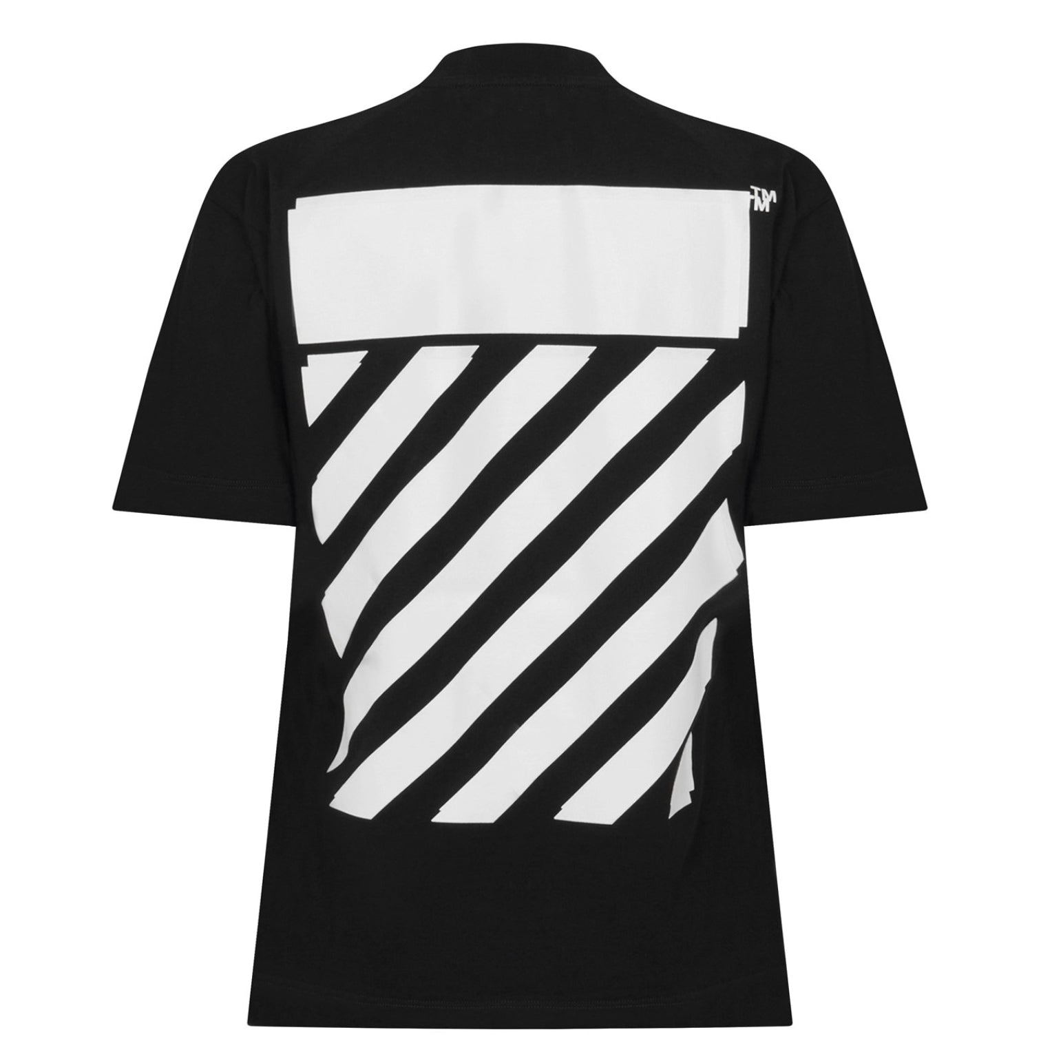 LUXURY HUB OFF WHITE DIAGONAL LOGO TOP