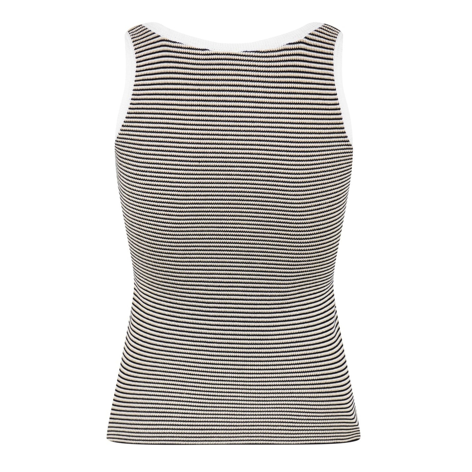 LUXURY HUB VALENTINO VAL RIBBED VEST