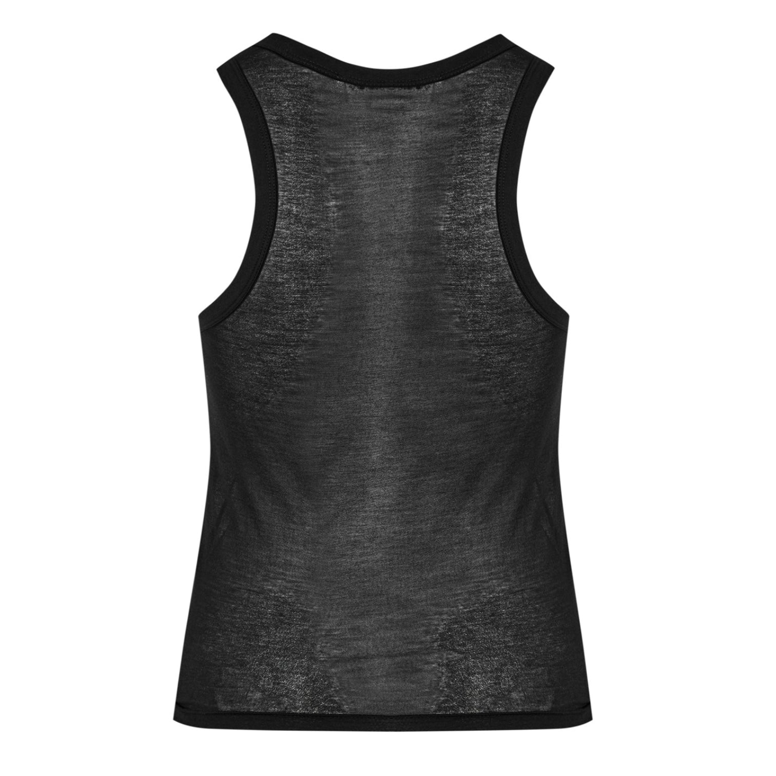 LUXURY HUB VICTORIA BECKHAM LOGO TANK TOP