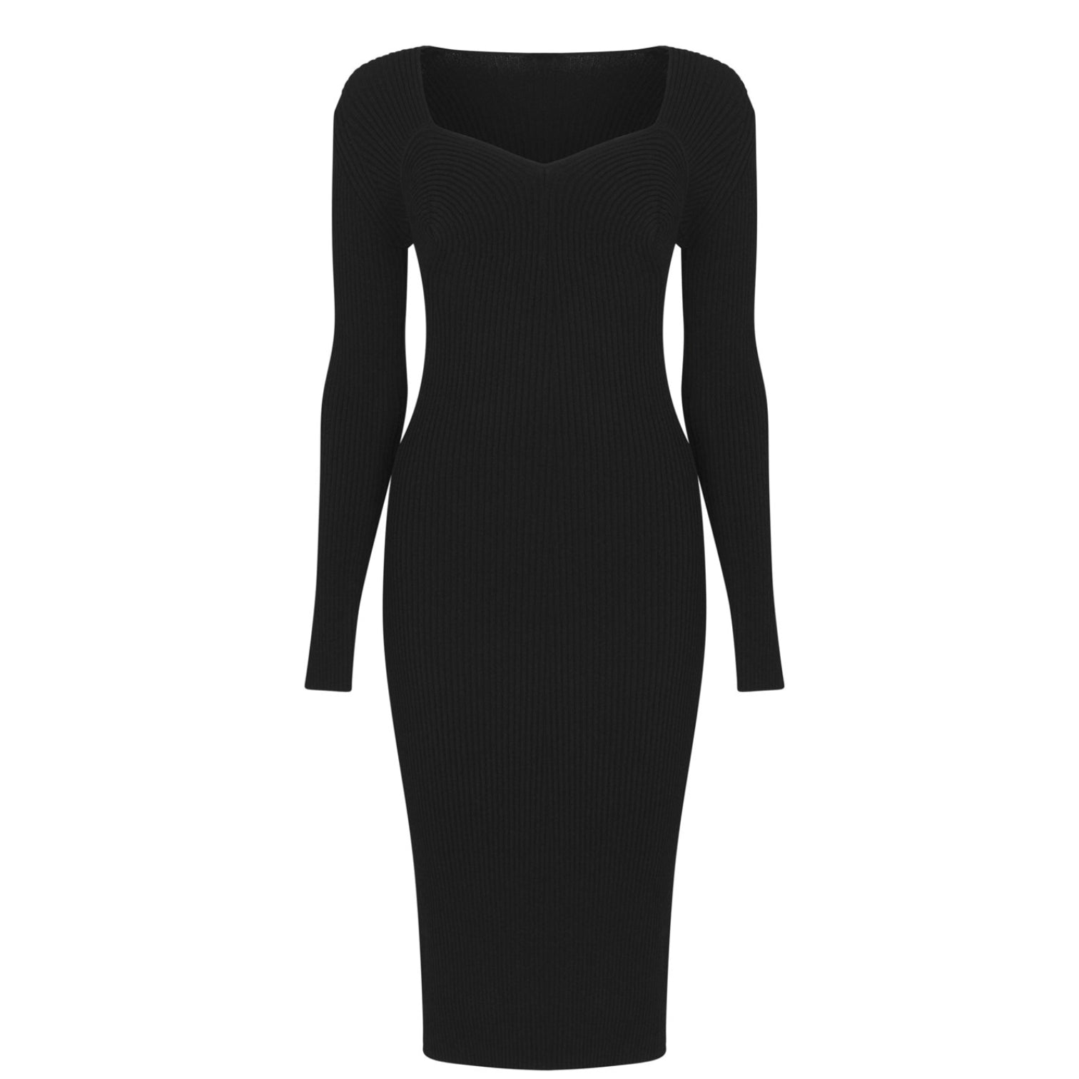 LUXURY HUB TOM FORD RIB MIDI DRESS