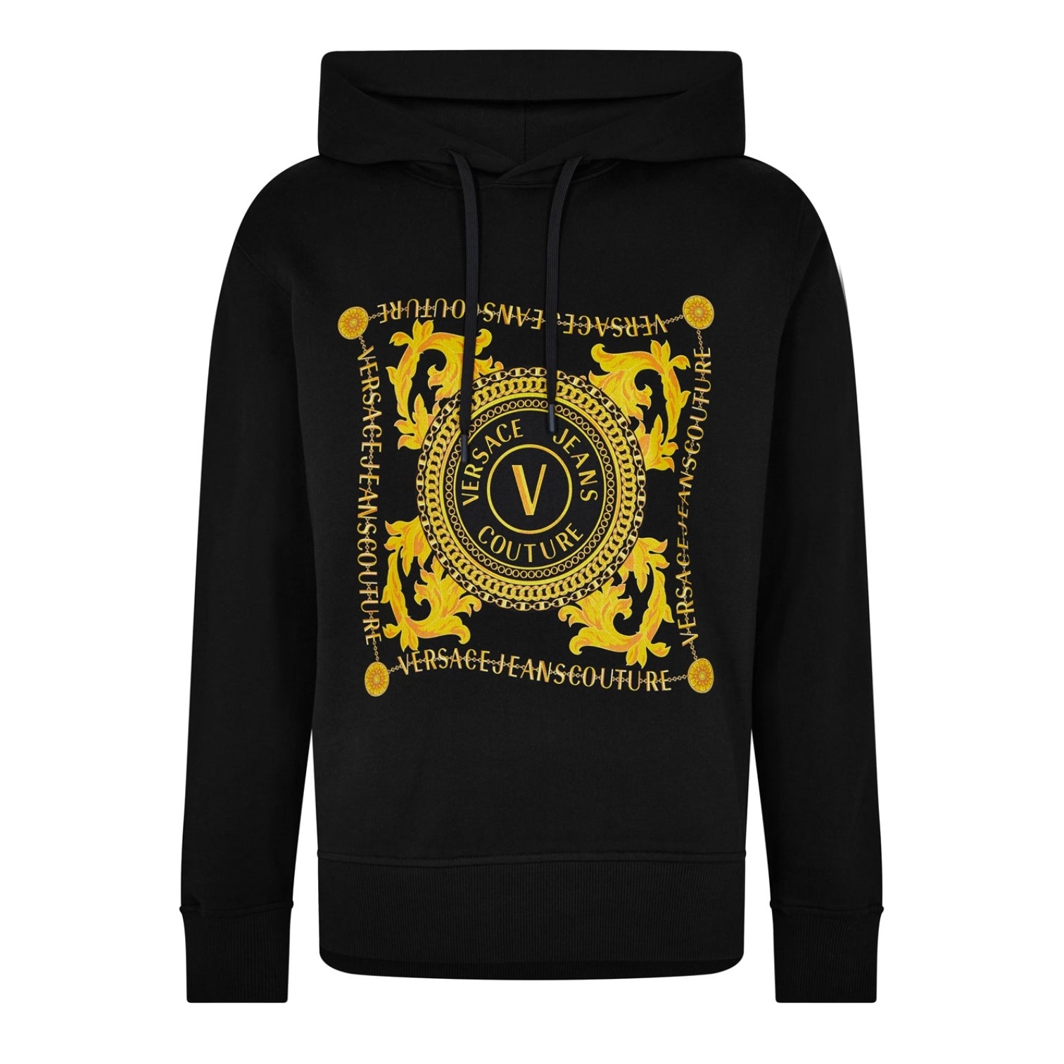 LUXURY HUB VERSACE JEANS COUTURE FOULARD HOODIE