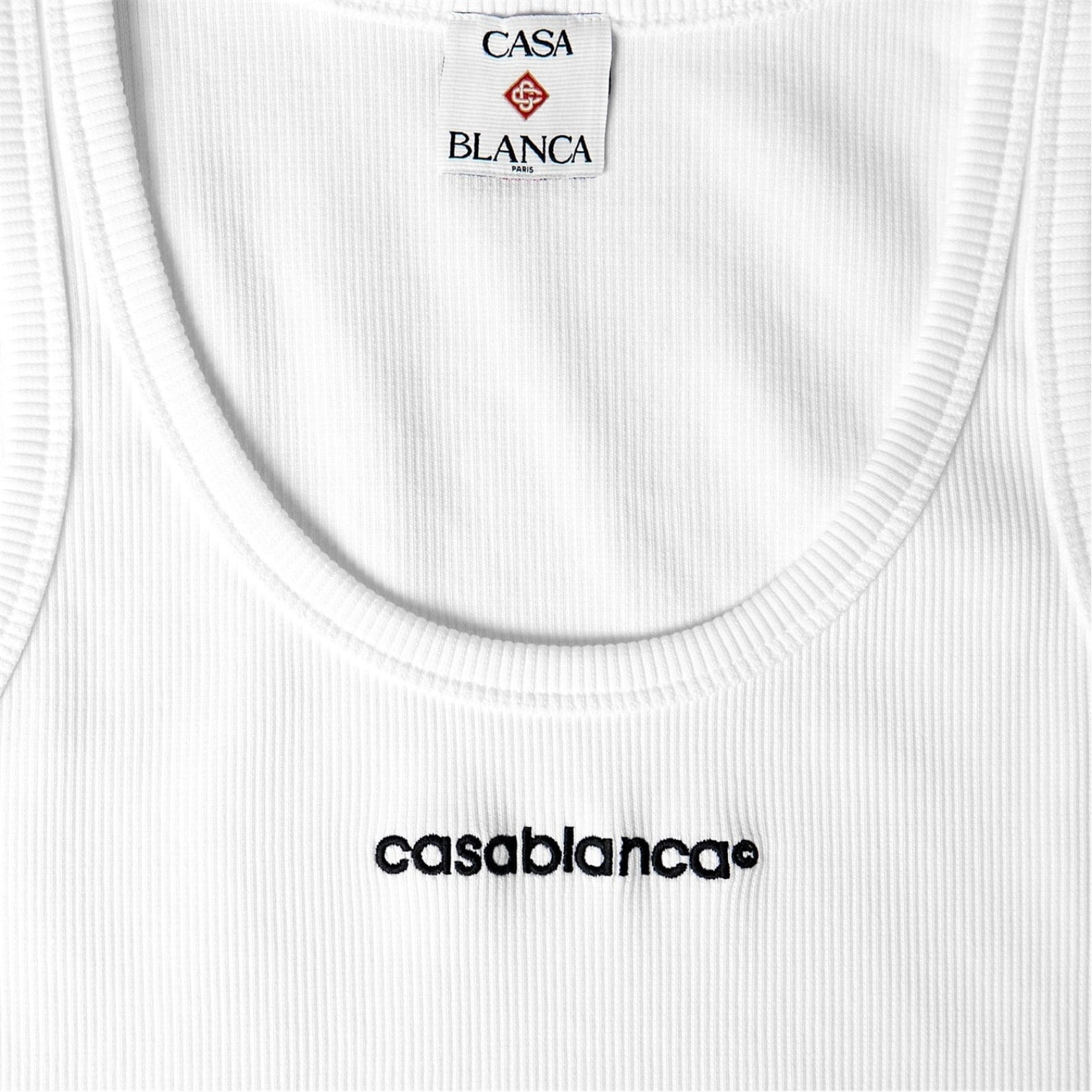 LUXURY HUB CASABLANCA CASA RIB TANK