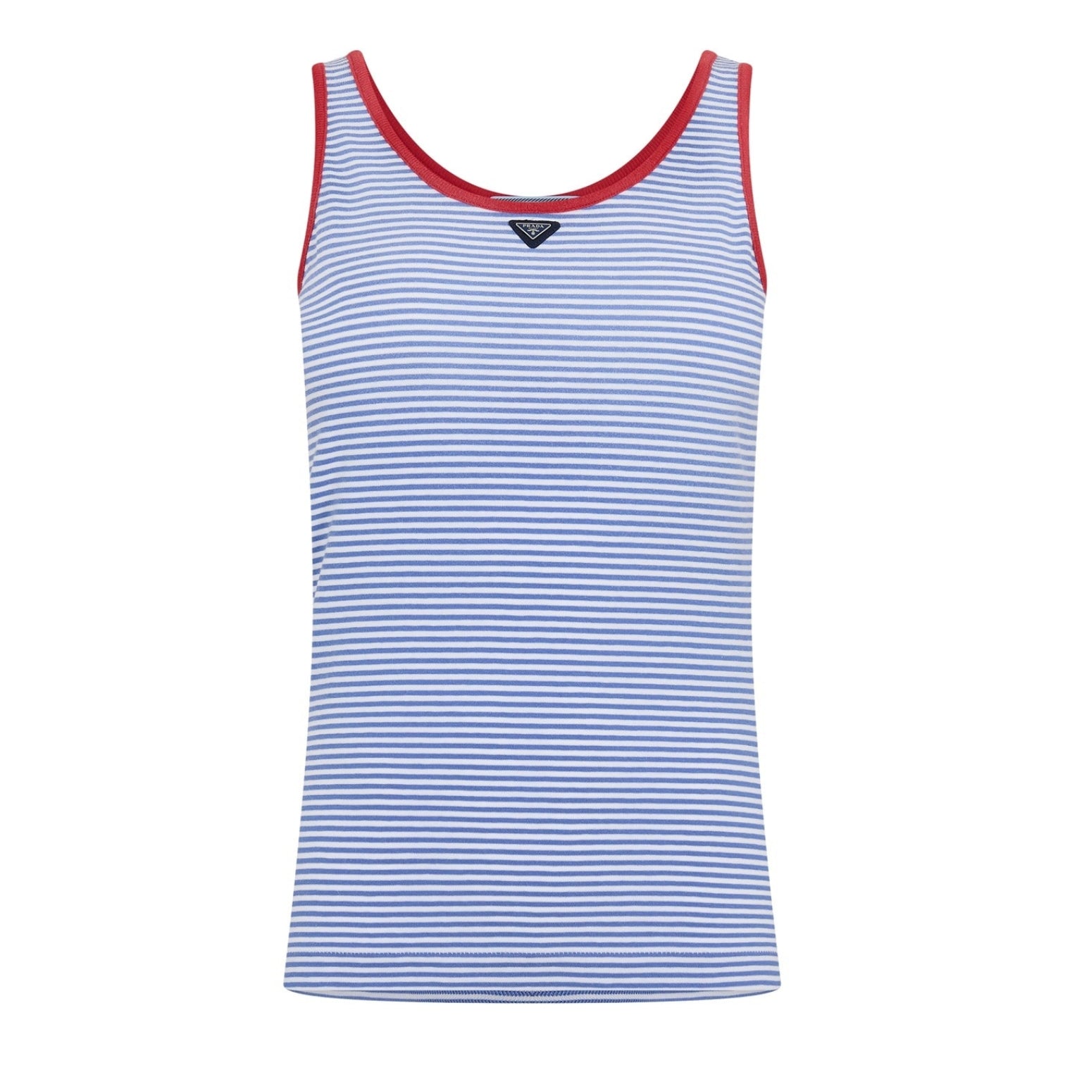 LUXURY HUB PRADA WOMEN'S STRIPE TANK VEST