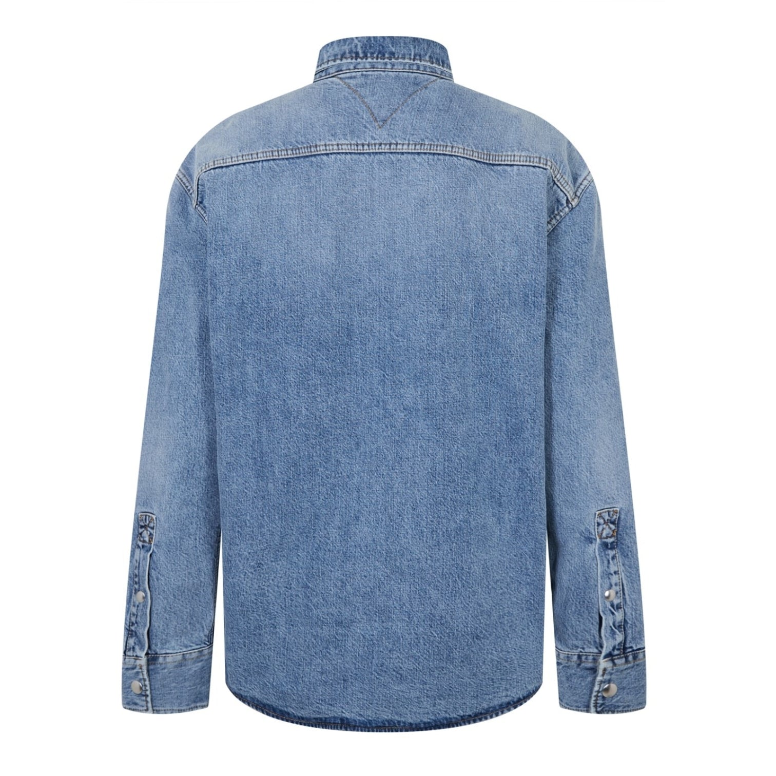 LUXURY HUB BOTTEGA VENETA MEDIUM WASHED DENIM SHIRT