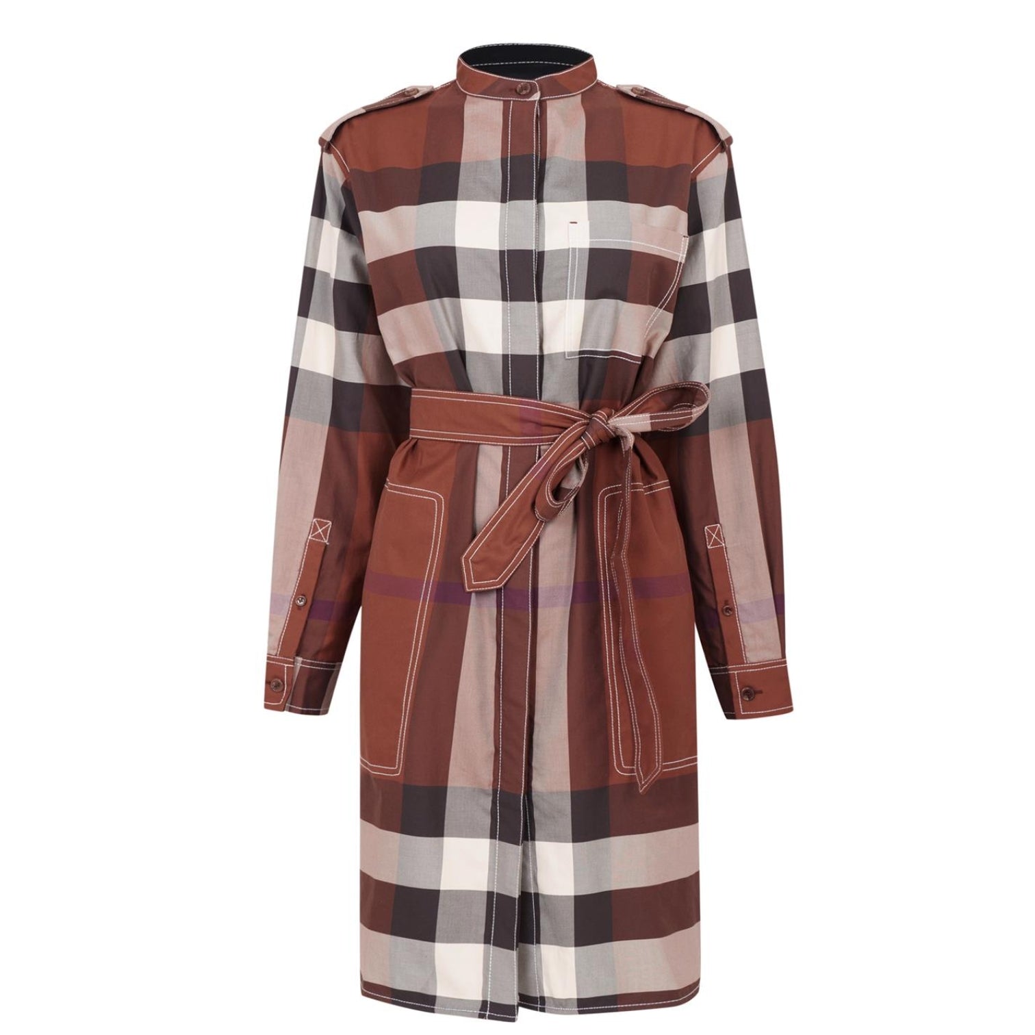 LUXURY HUB BURBERRY AURELIA DRESS