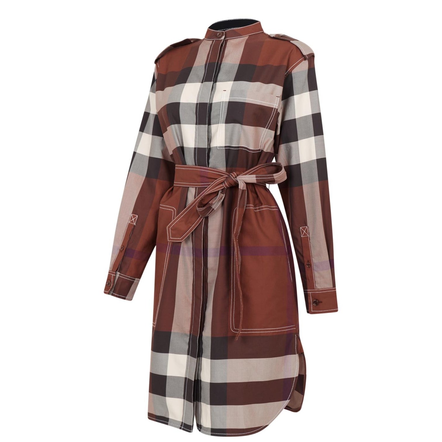 LUXURY HUB BURBERRY AURELIA DRESS