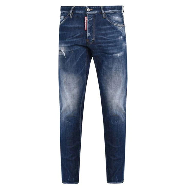 LUXURY HUB DSQUARED2 BLUE COOL GUY JEANS