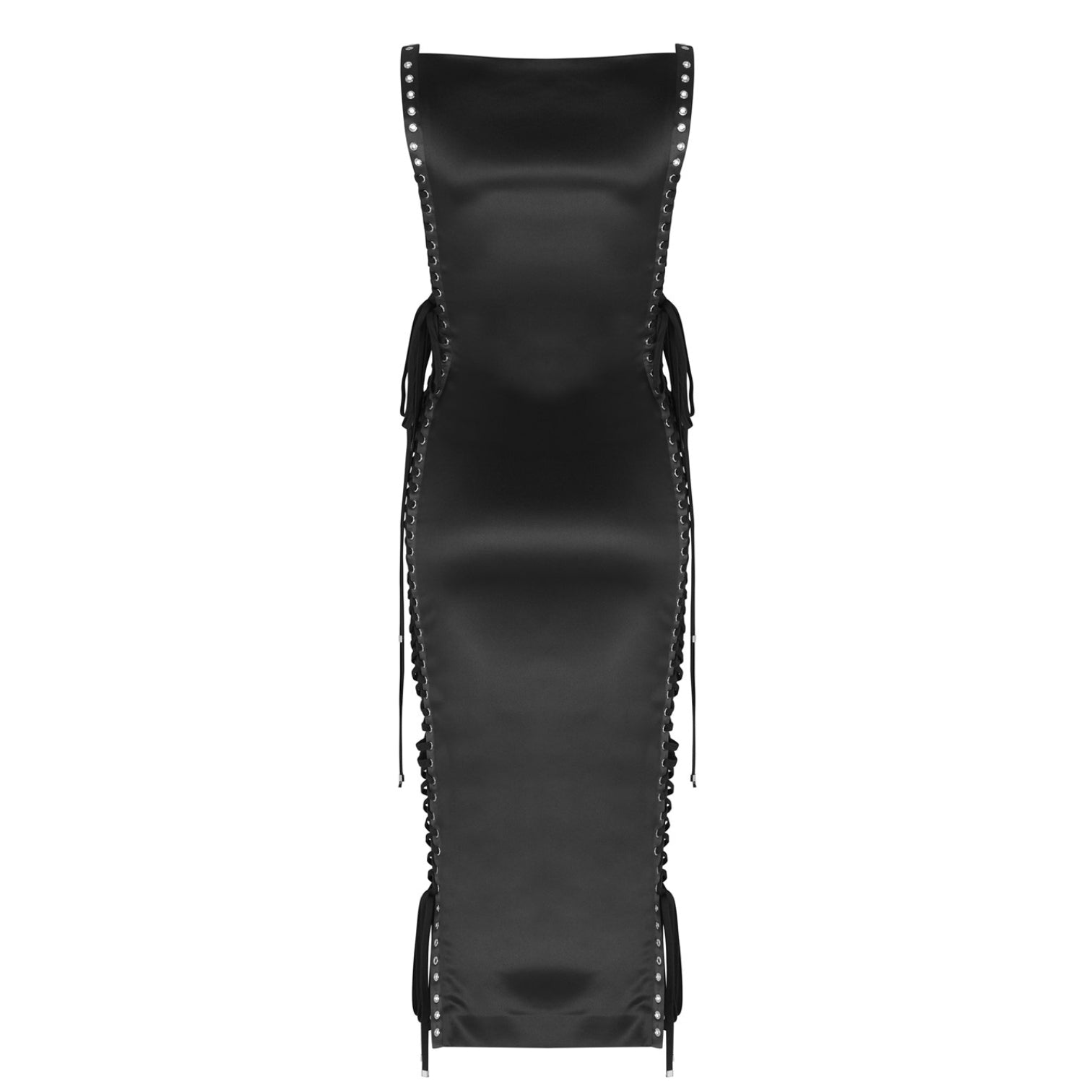 LUXURY HUB DOLCE AND GABBANA SATIN CORSET DRESS