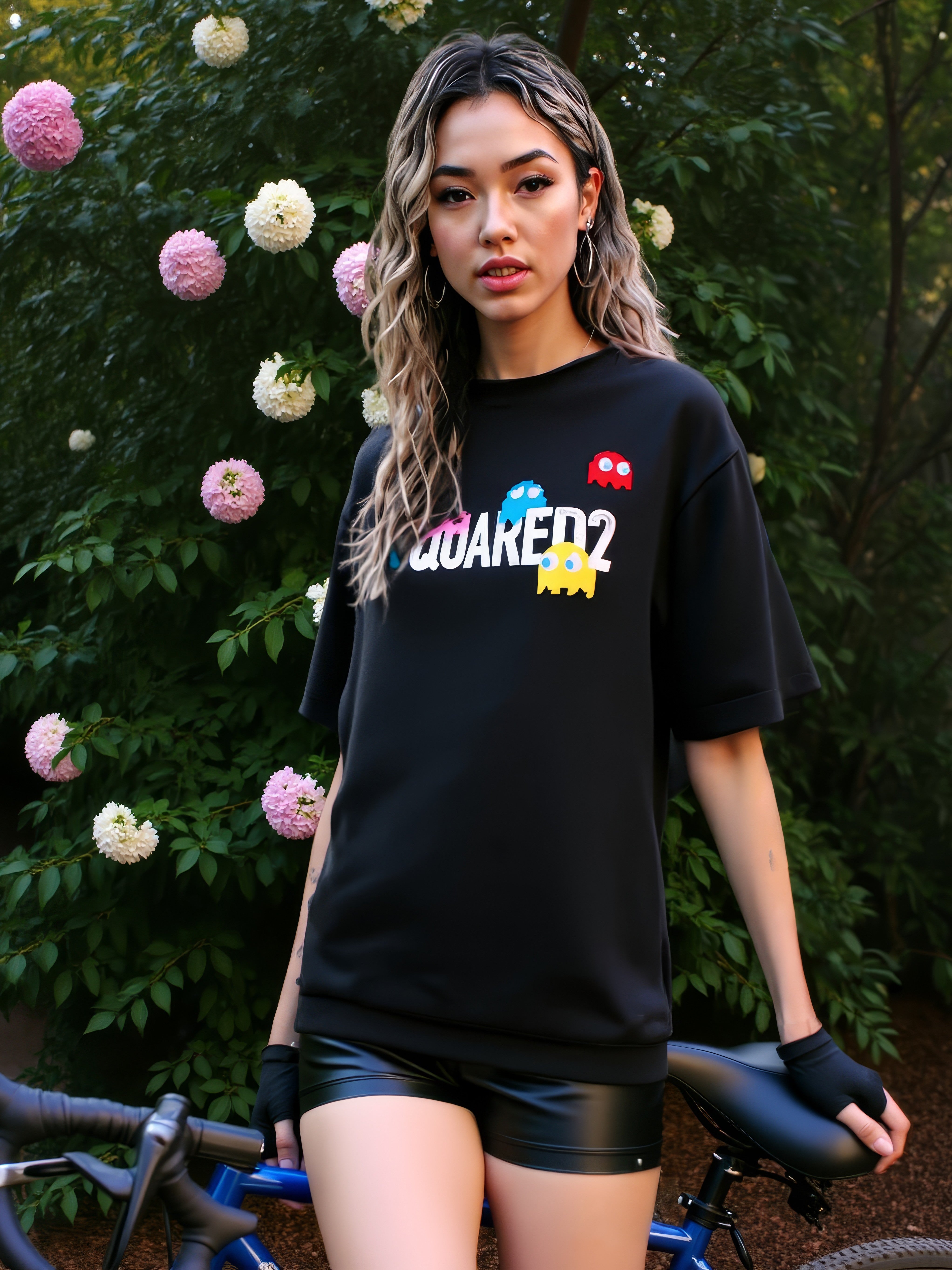 LUXURY HUB DSQUARED2 PAC-MAN LOGO TOP