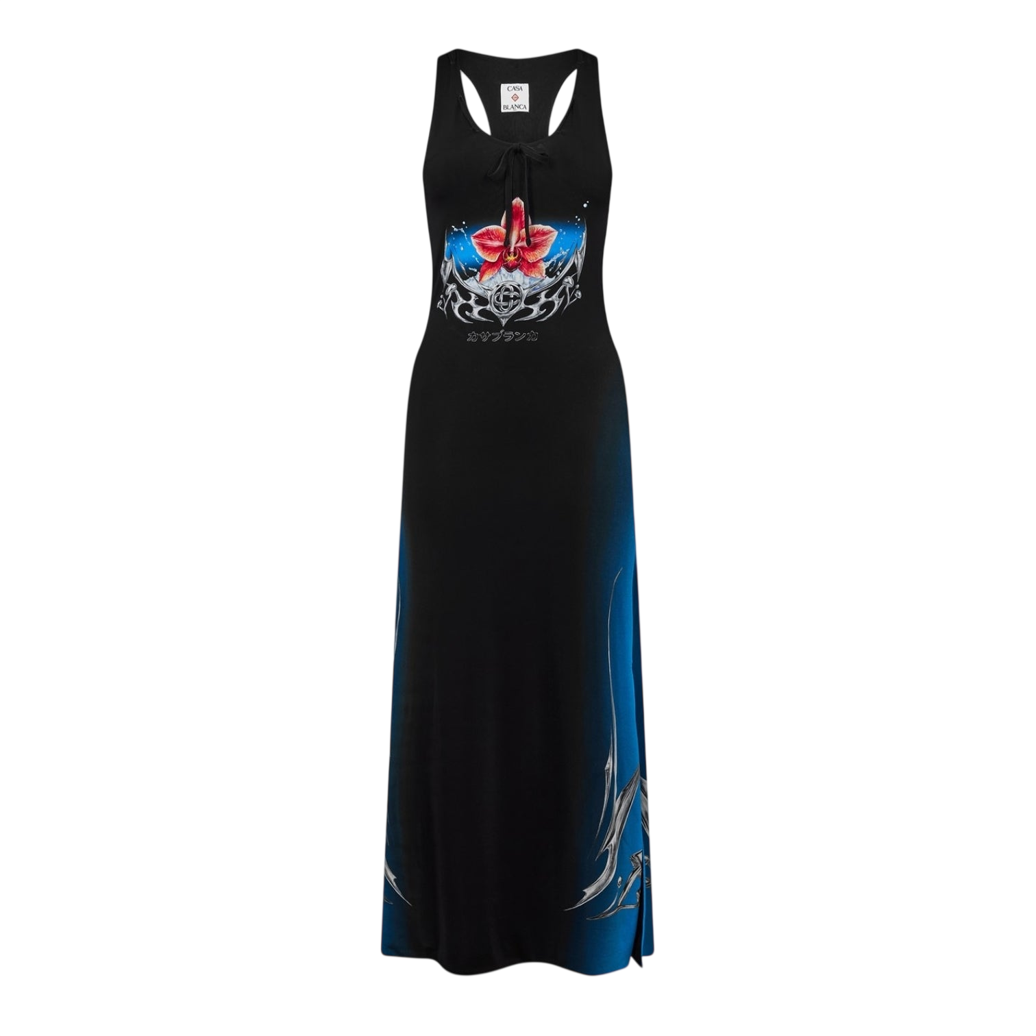 LUXURY HUB CASABLANCA WOMEN'S BLADE CUT OUT DRESS