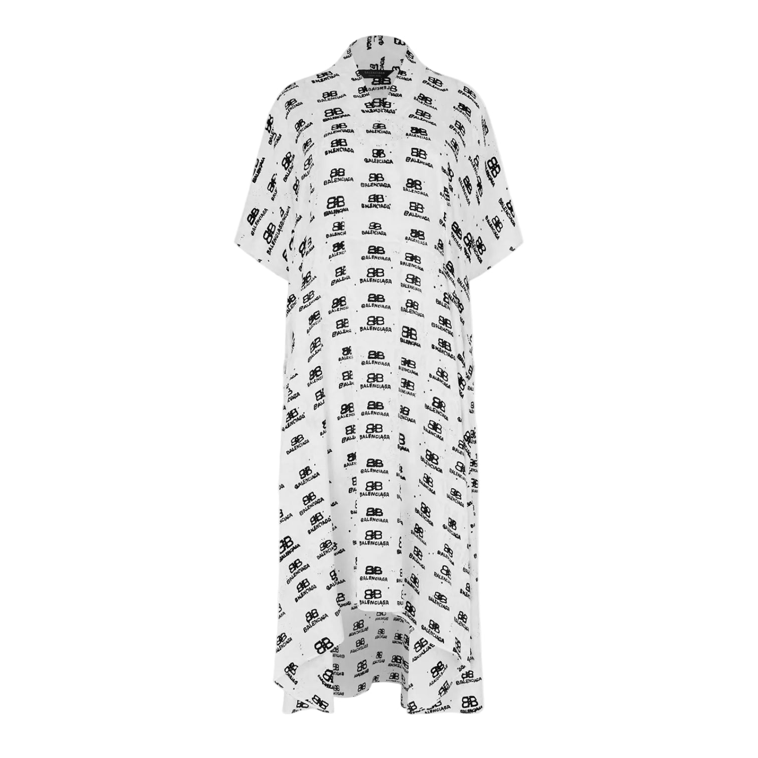 LUXURY HUB BALENCIAGA WOMEN'S STRUCTURED SHIRT DRESS