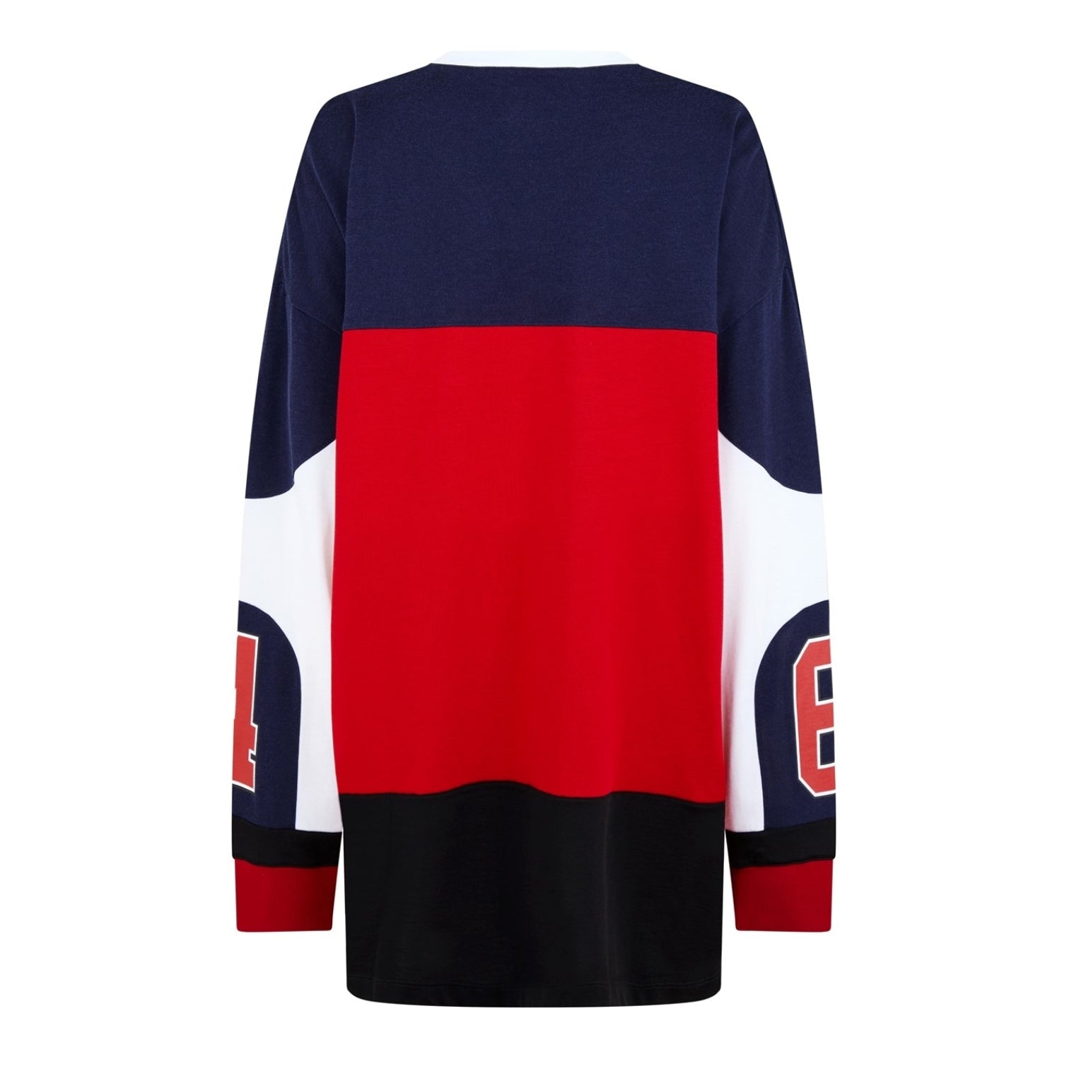 LUXURY HUB DSQUARED2 BASEBALL SWEAT DRESS