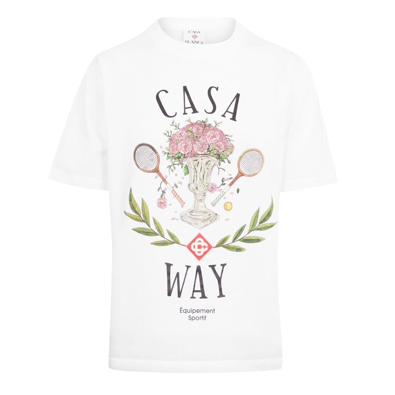 LUXURY HUB CASABLANCA WOMEN'S CASA WAY OVERSIZED T-SHIRT