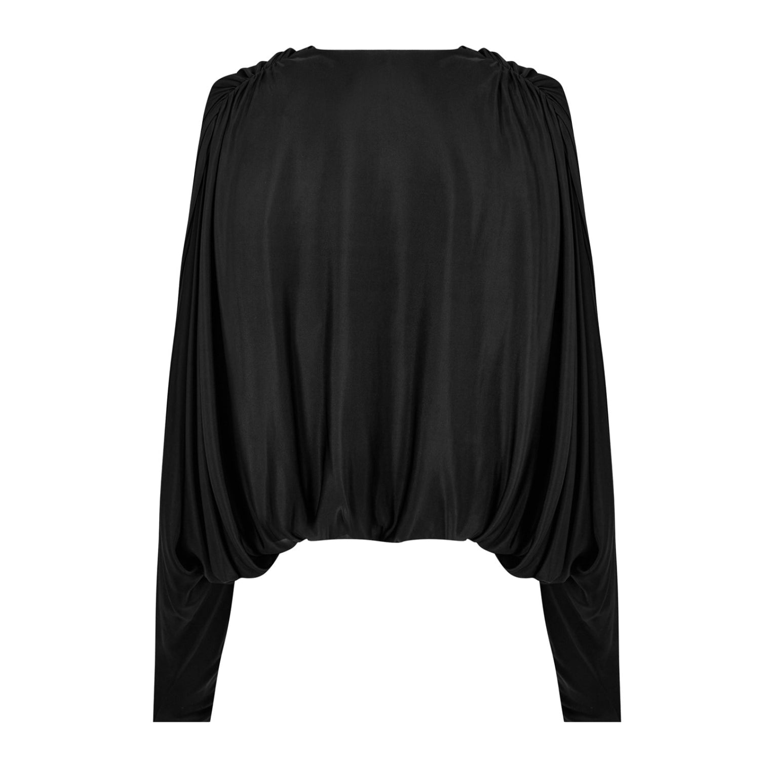 LUXURY HUB SAINT LAURENT CROPPED KNOT TOP