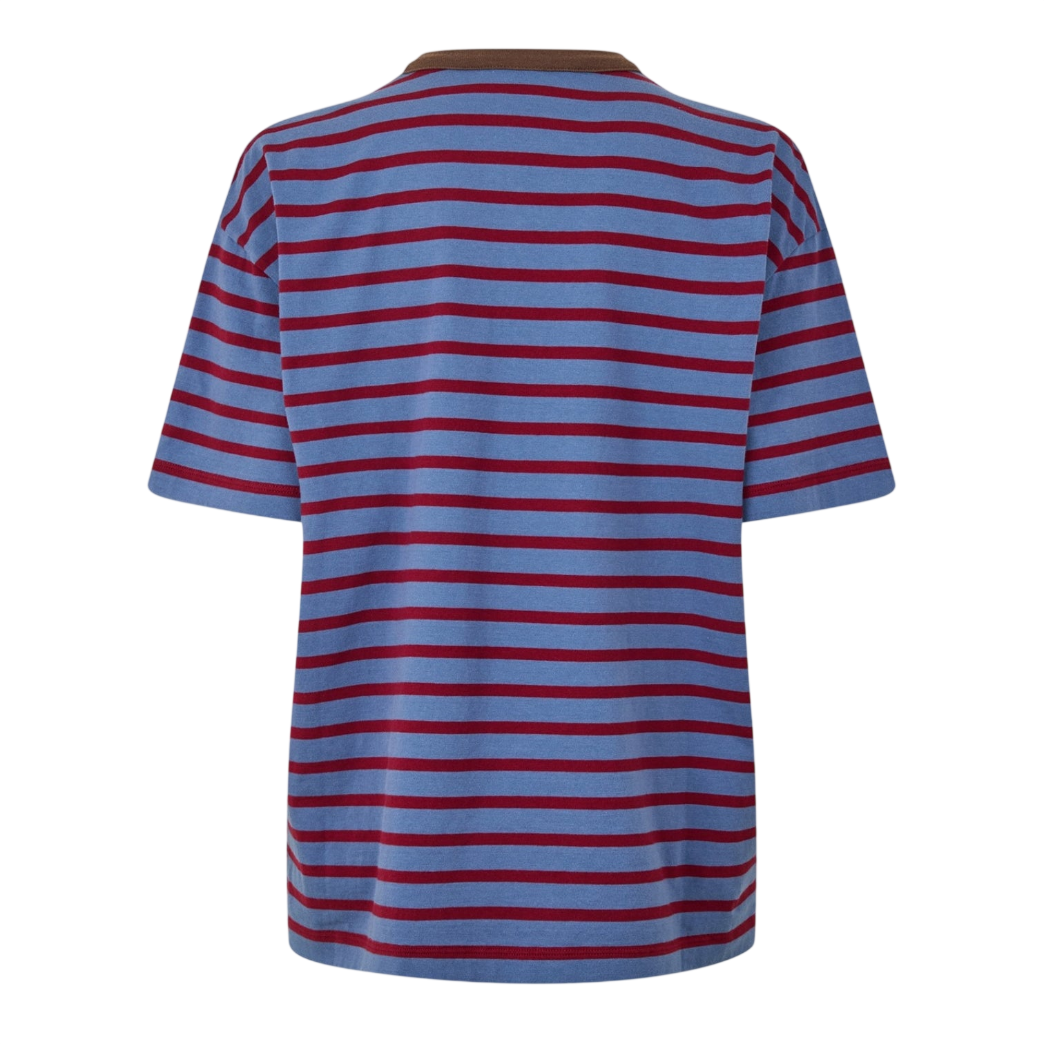 LUXURY HUB PRADA WOMEN'S STRIPE OVERSIZED TOP