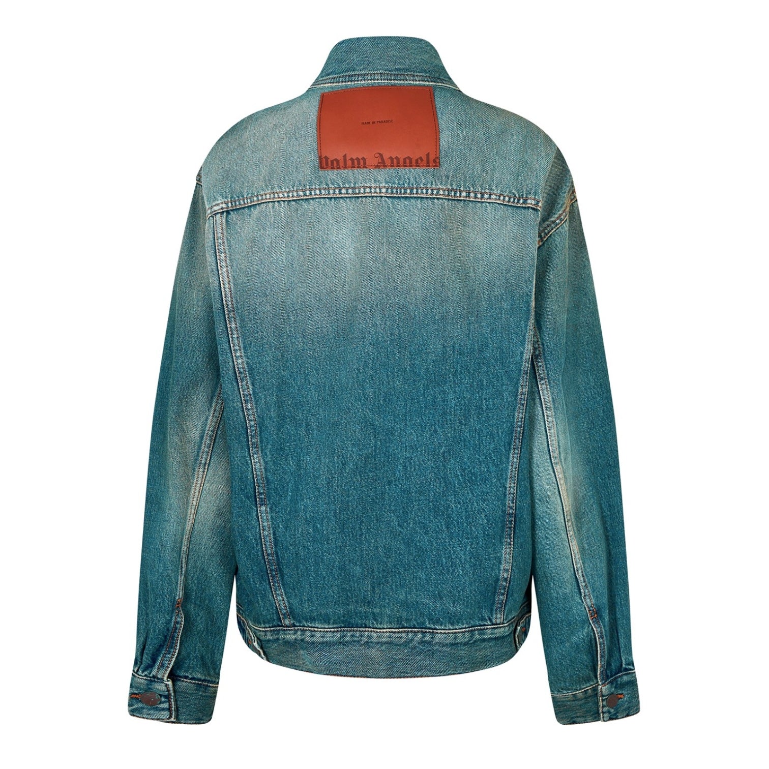 LUXURY HUB PALM ANGELS LOOSE DENIM JACKET