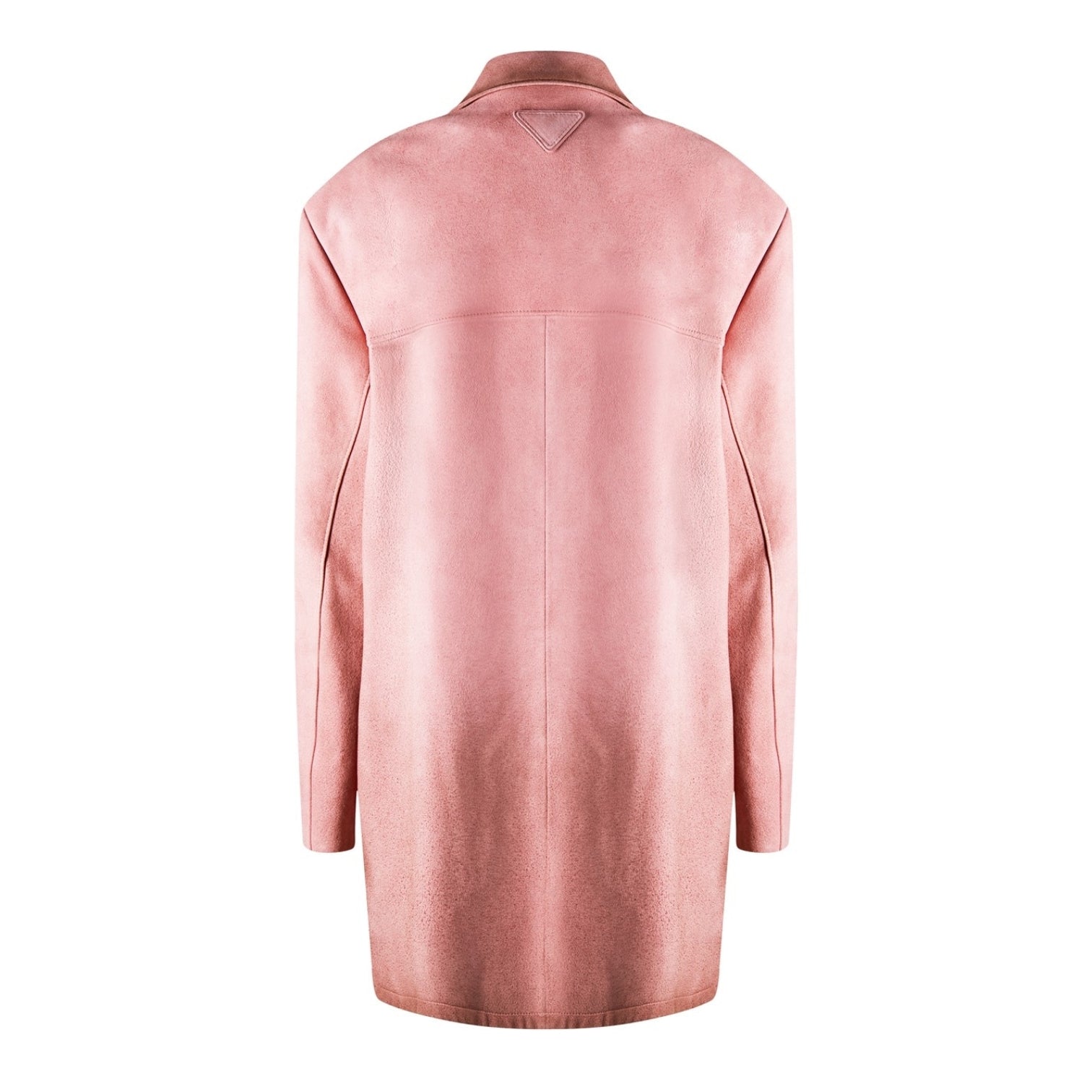 LUXURY HUB PRADA PINK SUEDE BOXY JACKET