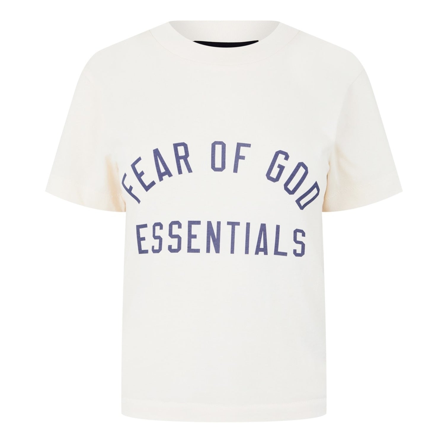 LUXURY HUB FEAR OF GOD ESSENTIALS TRI-BLEND CREWNECK TOP