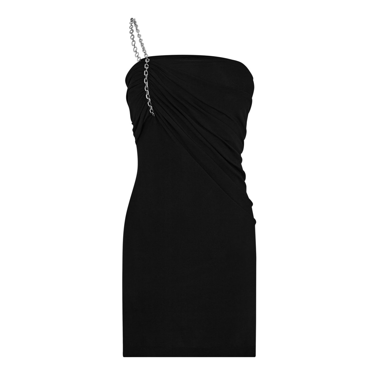 LUXURY HUB GIVENCHY CHAIN DRAPE DRESS