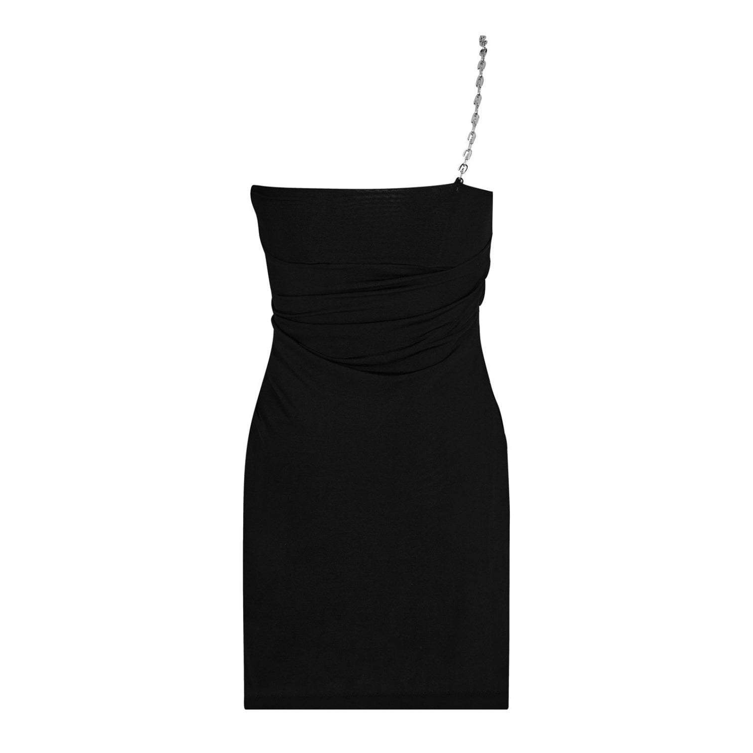 LUXURY HUB GIVENCHY CHAIN DRAPE DRESS