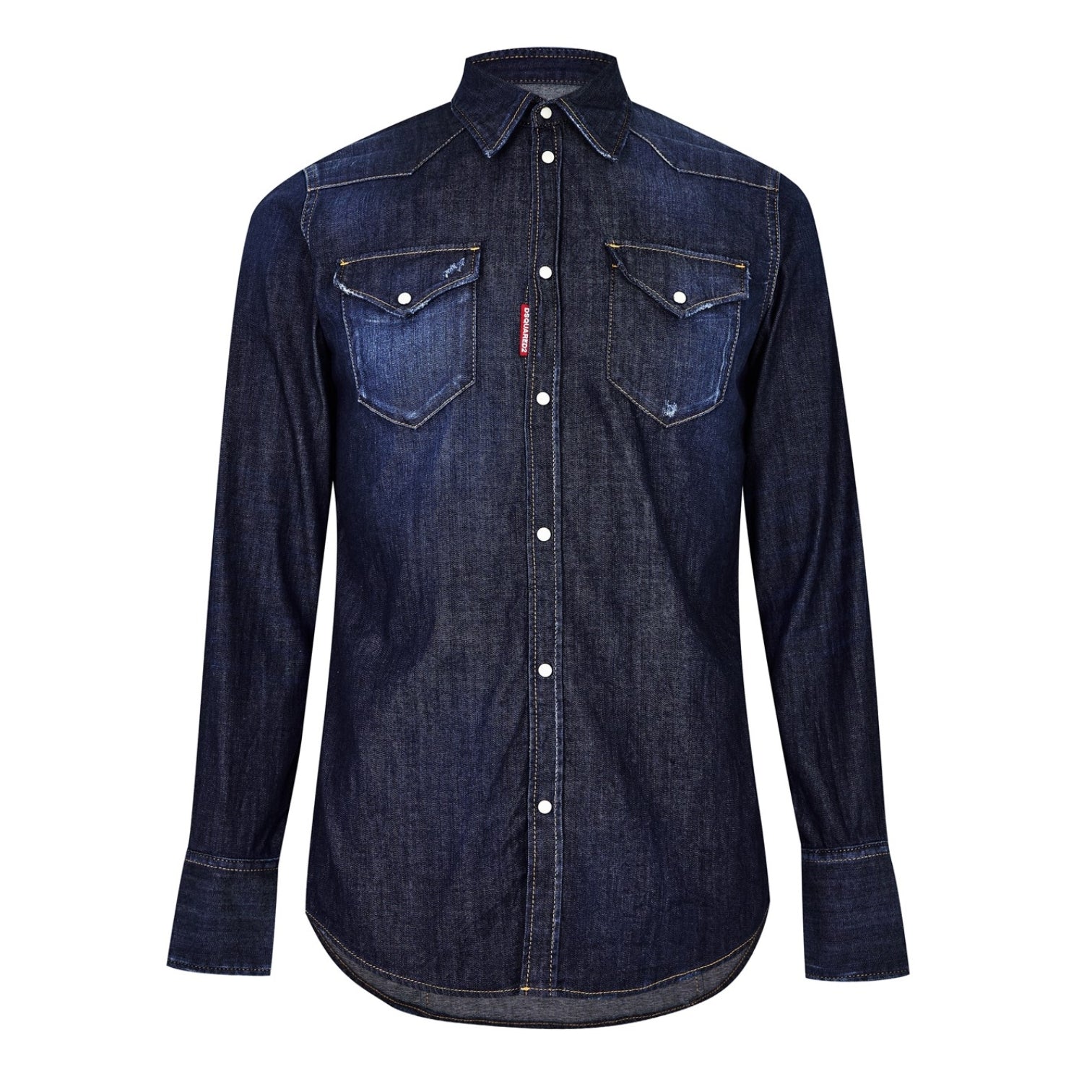 LUXURY HUB DSQUARED2 CLASSIC WESTERN SHIRT