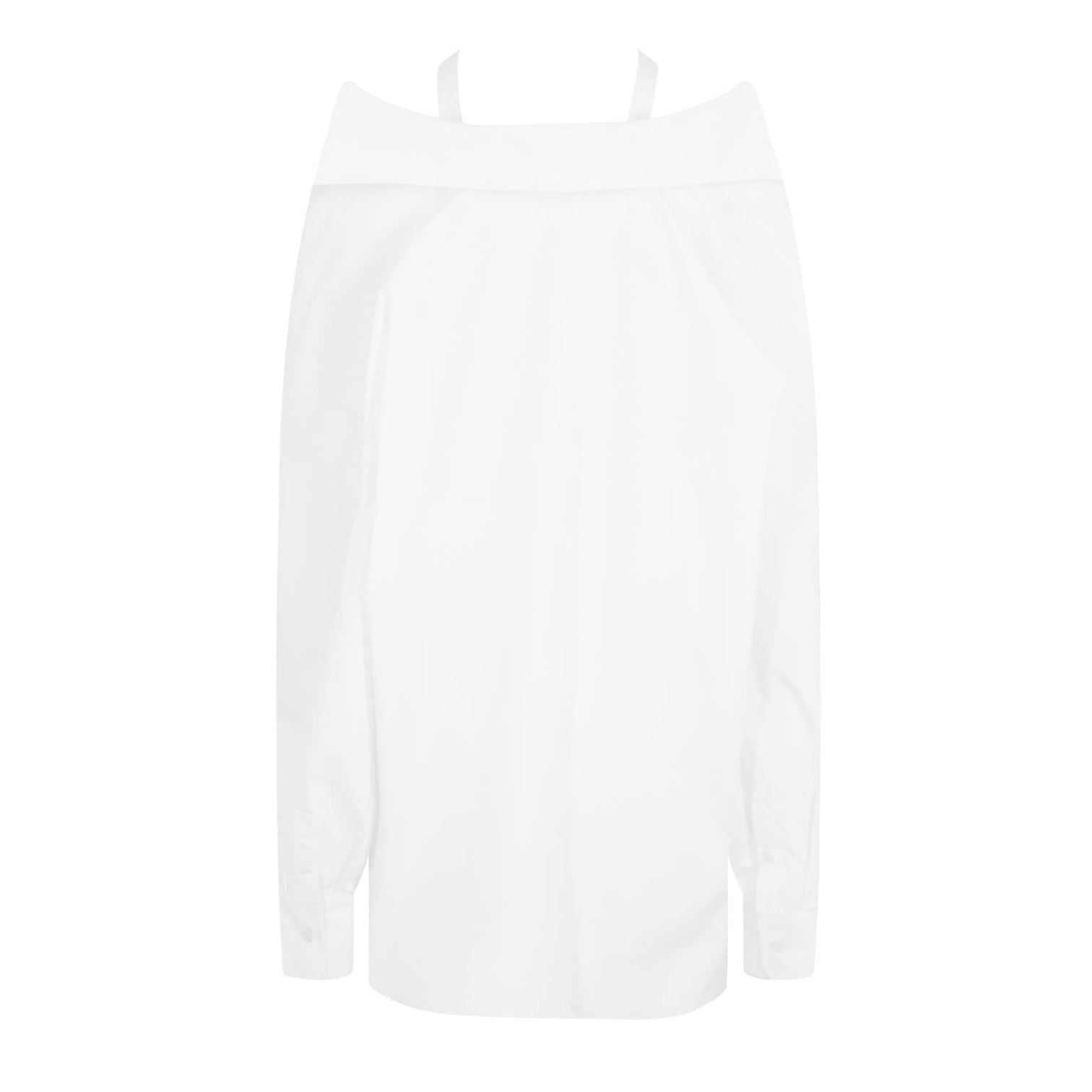 LUXURY HUB PRADA POPLIN MINI DRESS