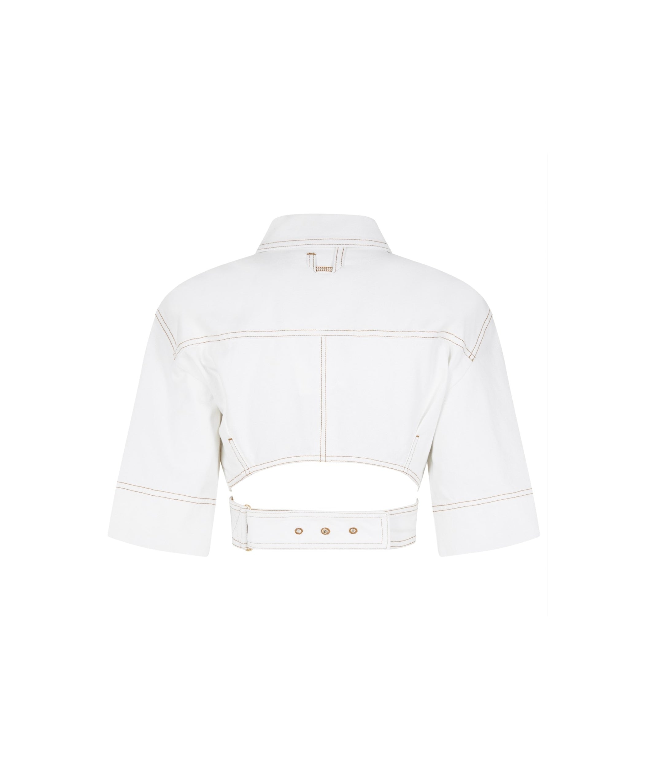 LUXURY HUB JACQUEMUS DE-NÎMES DENIM TOP