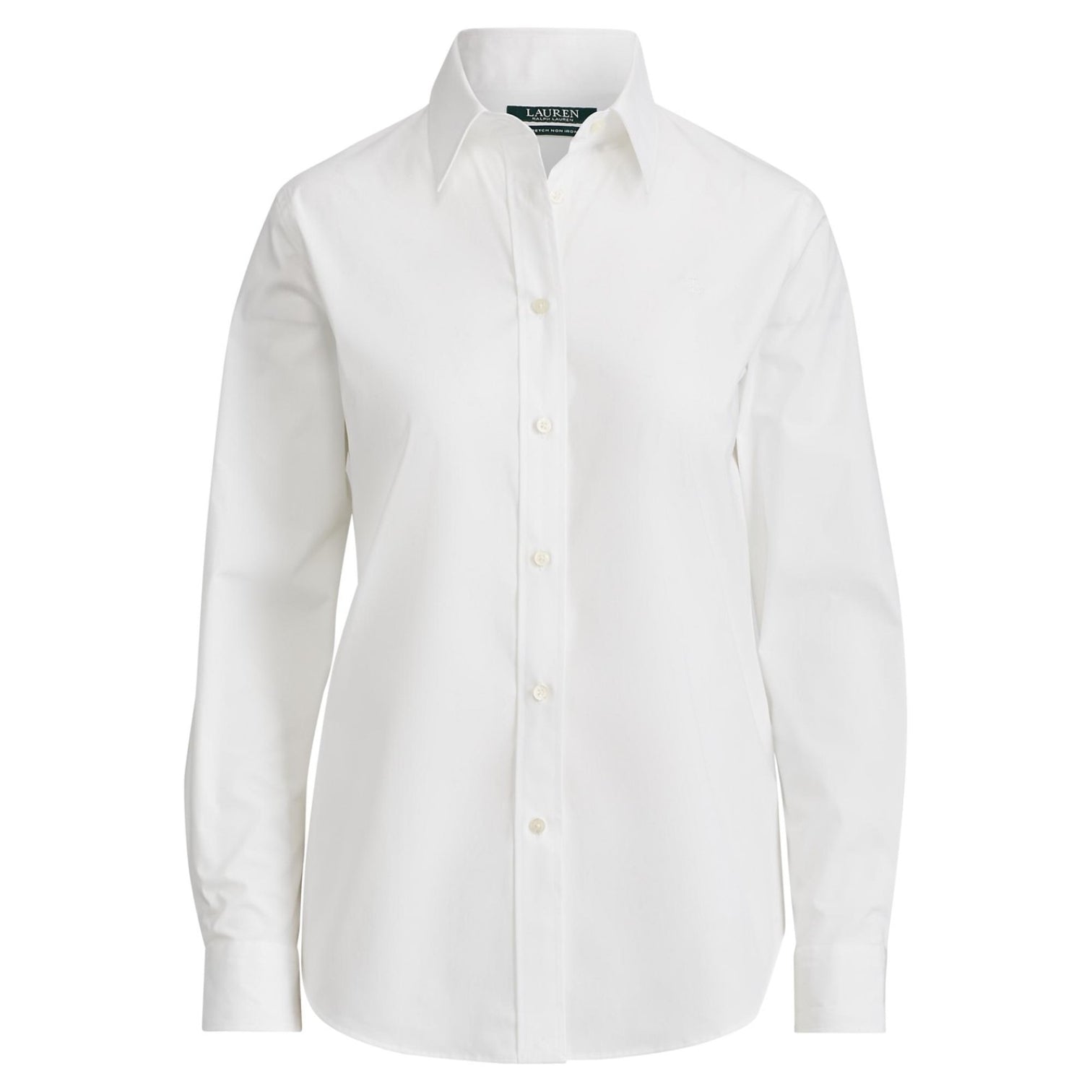 LUXURY HUB LAUREN BY RALPH LAUREN FEATHERWEIGHT COTTON SHIRT