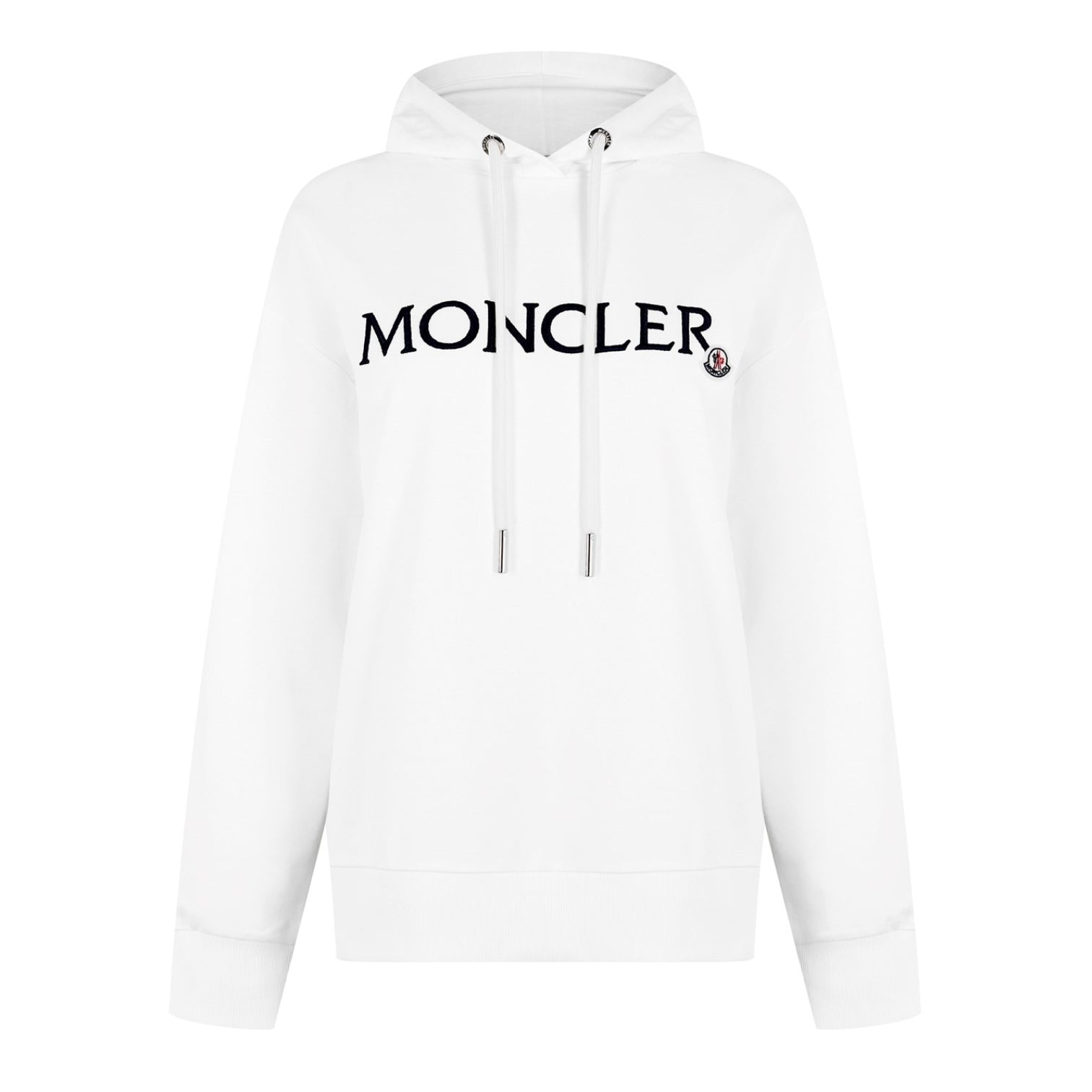 LUXURY HUB MONCLER EMBROIDERED LOGO HOODIE