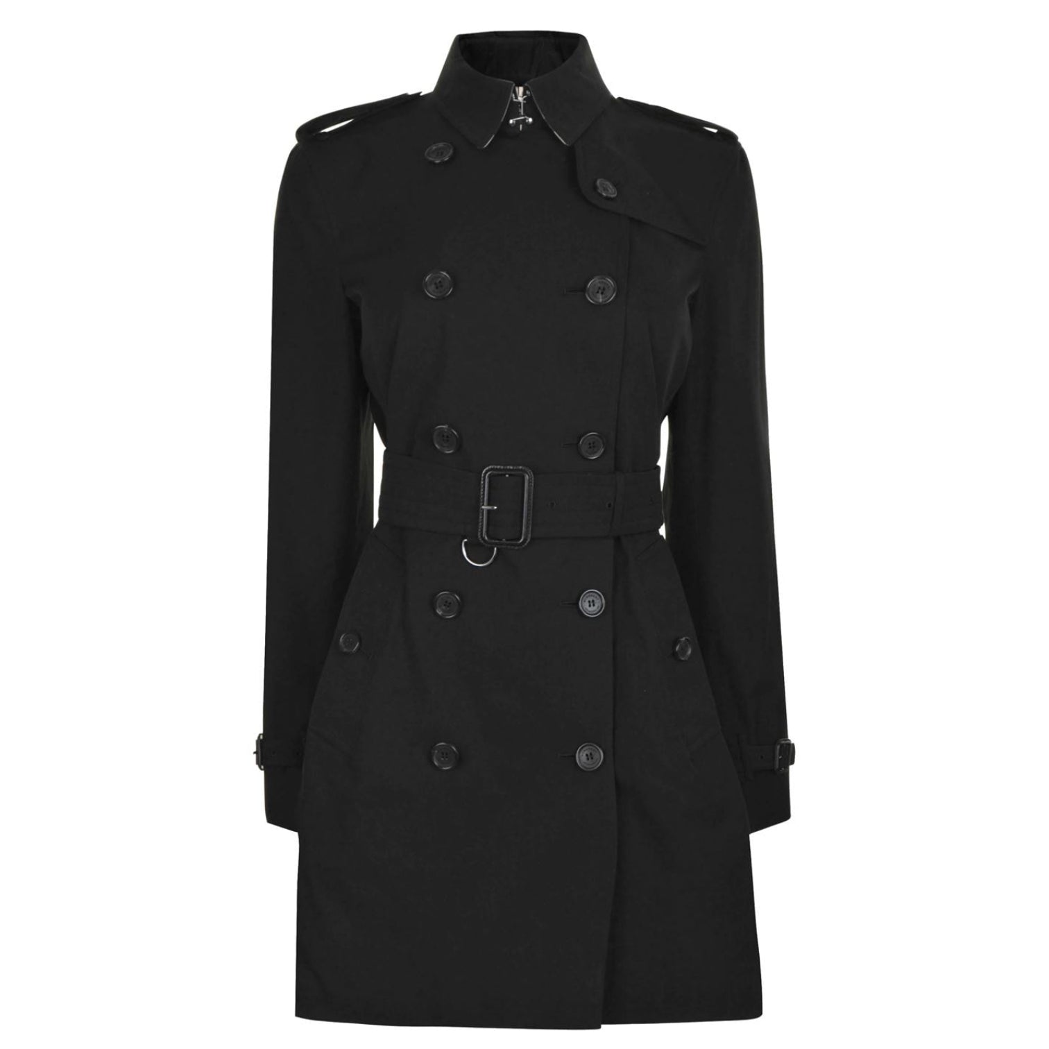 LUXURY HUB BURBERRY MID LENGTH KENSINGTON COAT