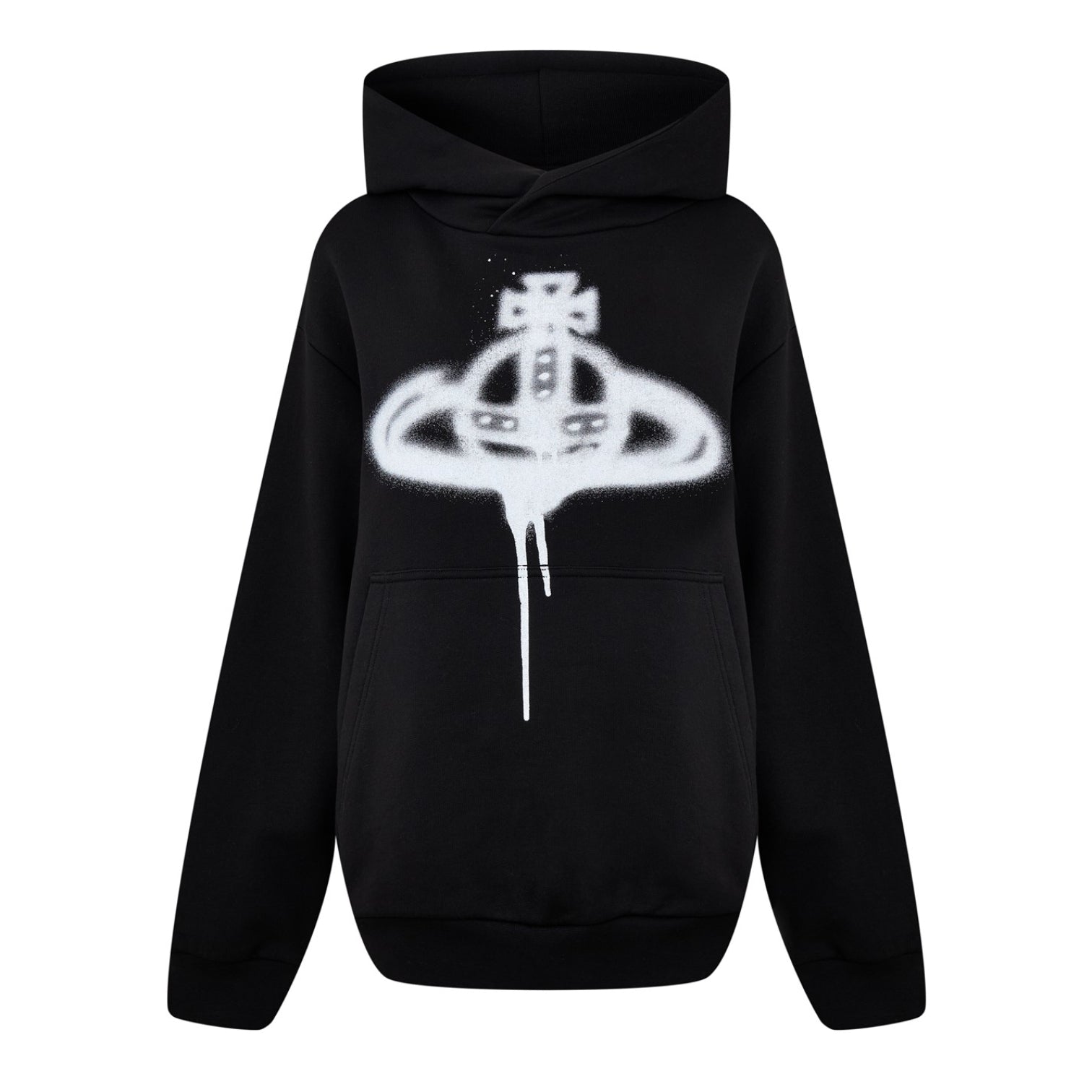 LUXURY HUB VIVIENNE WESTWOOD SPRAY ORB OVER THE HEAD HOODIE