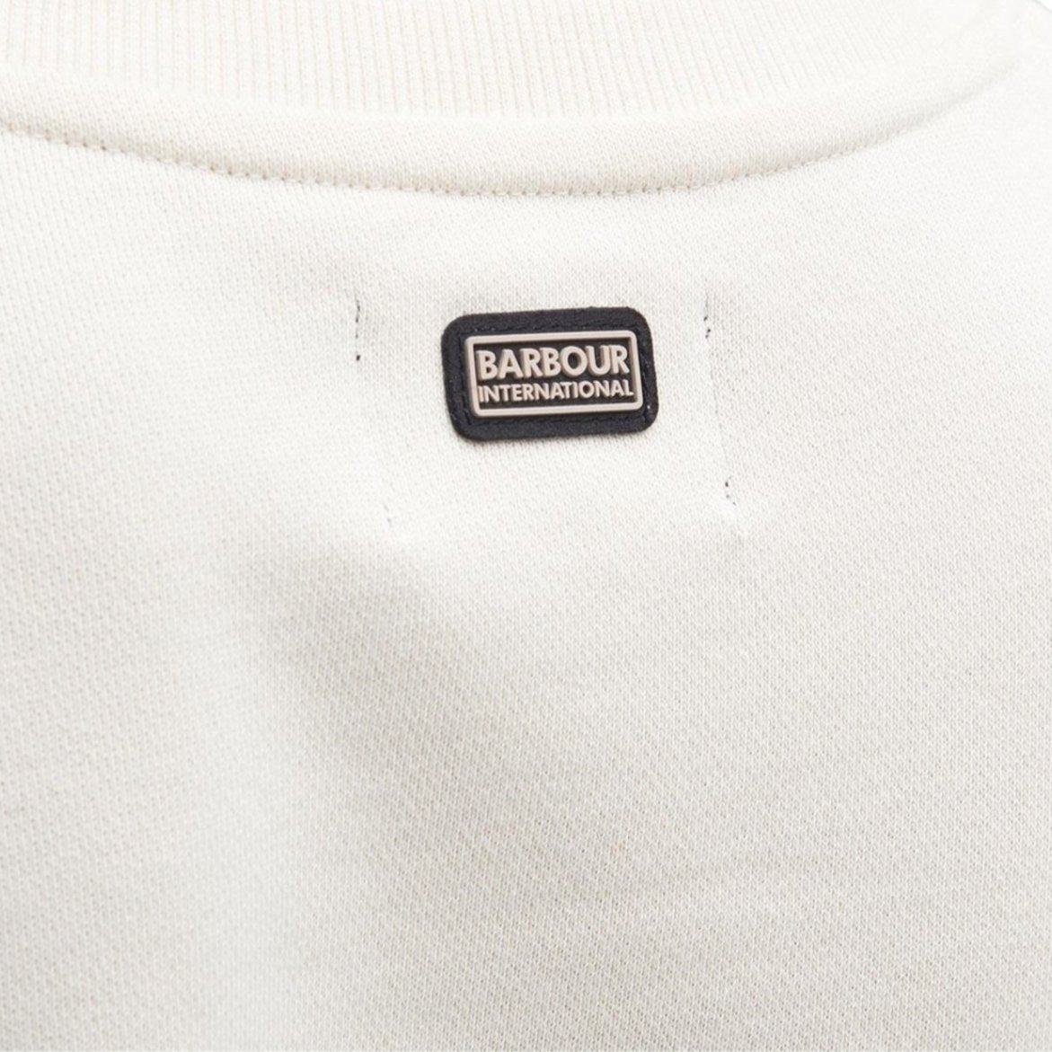 LUXURY HUB BARBOUR INTERNATIONAL CARLA LOGO SWEATSHIRT